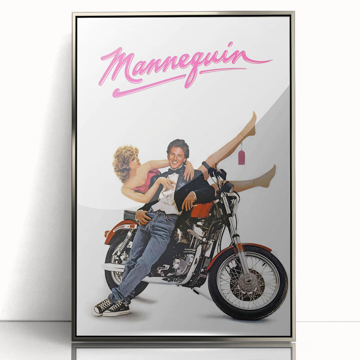 Retro Mannequin Poster Art - Vintage 80s Romantic Comedy Prints