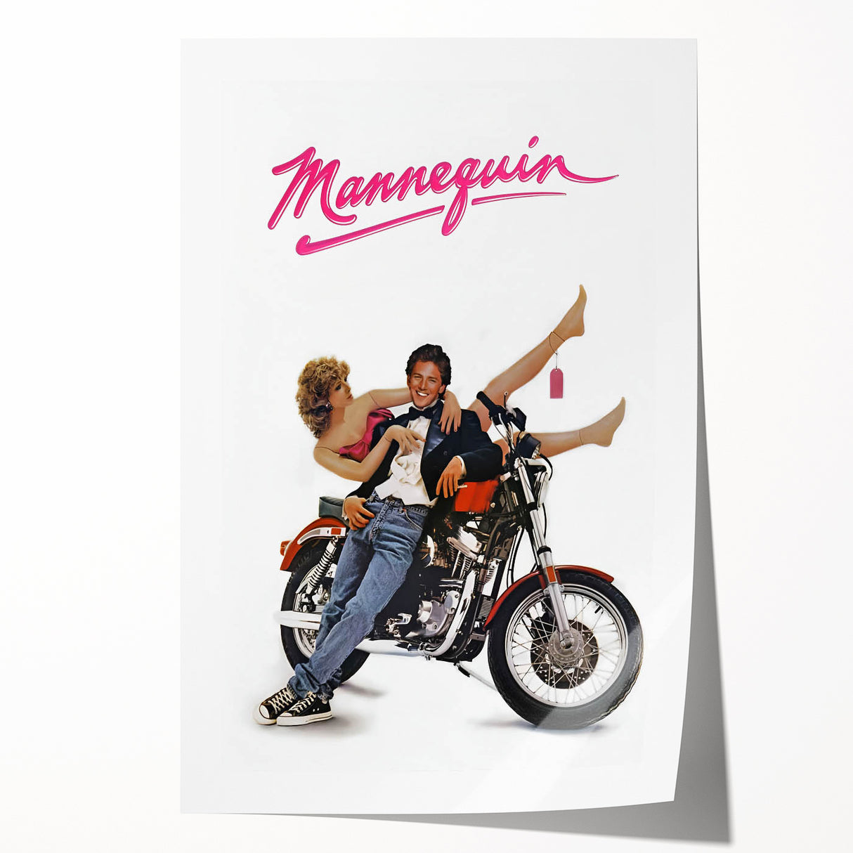 Retro Mannequin Poster Art - Vintage 80s Romantic Comedy Prints