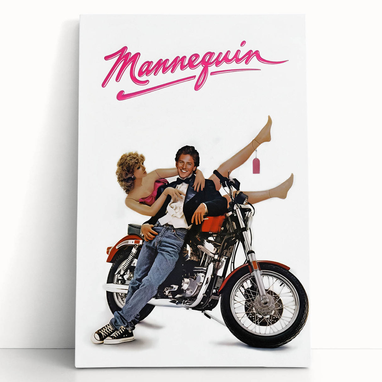 Retro Mannequin Poster Art - Vintage 80s Romantic Comedy Prints