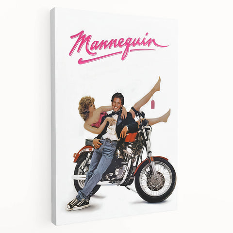 Retro Mannequin Poster Art - Vintage 80s Romantic Comedy Prints