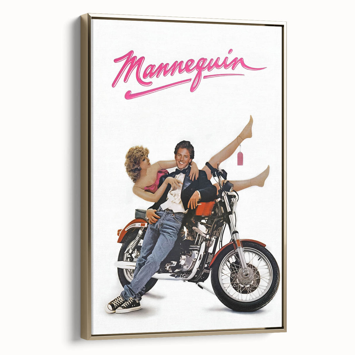 Retro Mannequin Poster Art - Vintage 80s Romantic Comedy Prints