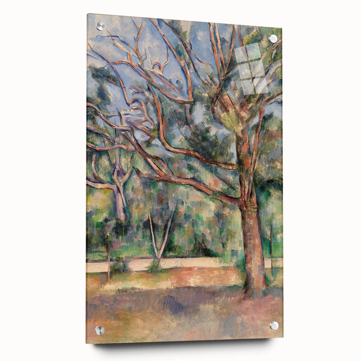 Impressionist River Scene Art – French Landscape Print