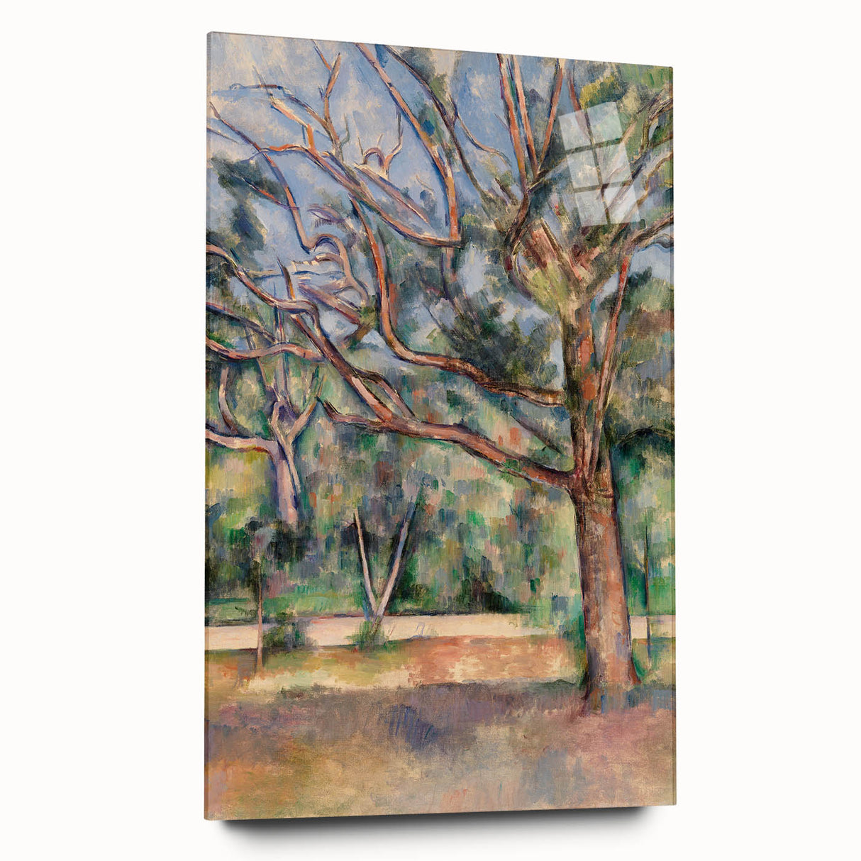 Impressionist River Scene Art – French Landscape Print