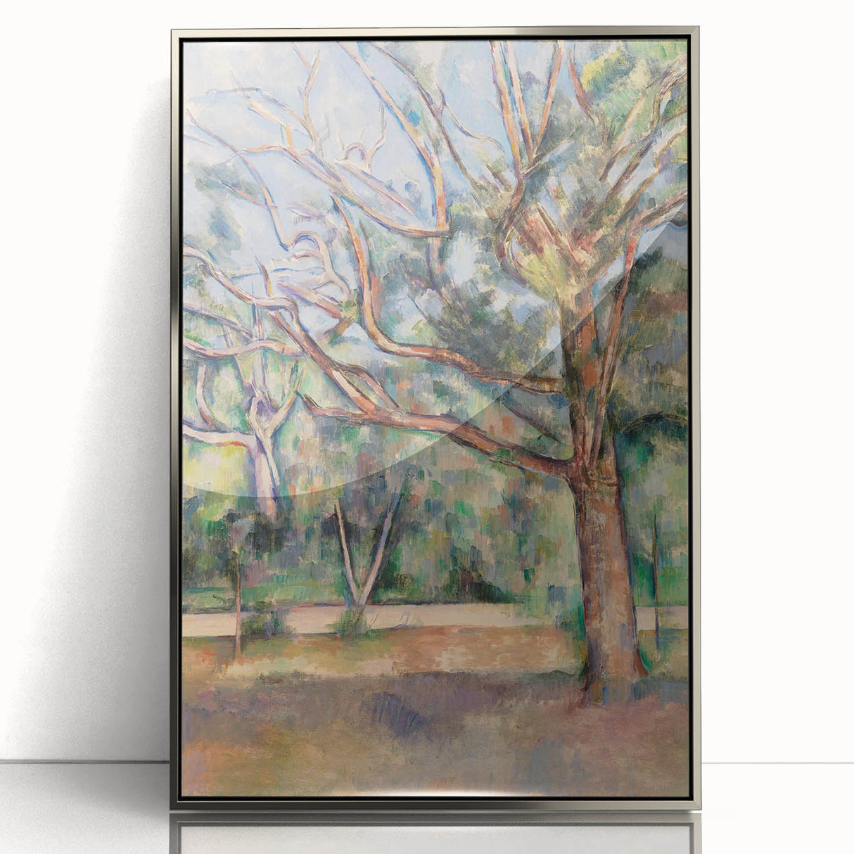 Impressionist River Scene Art – French Landscape Print