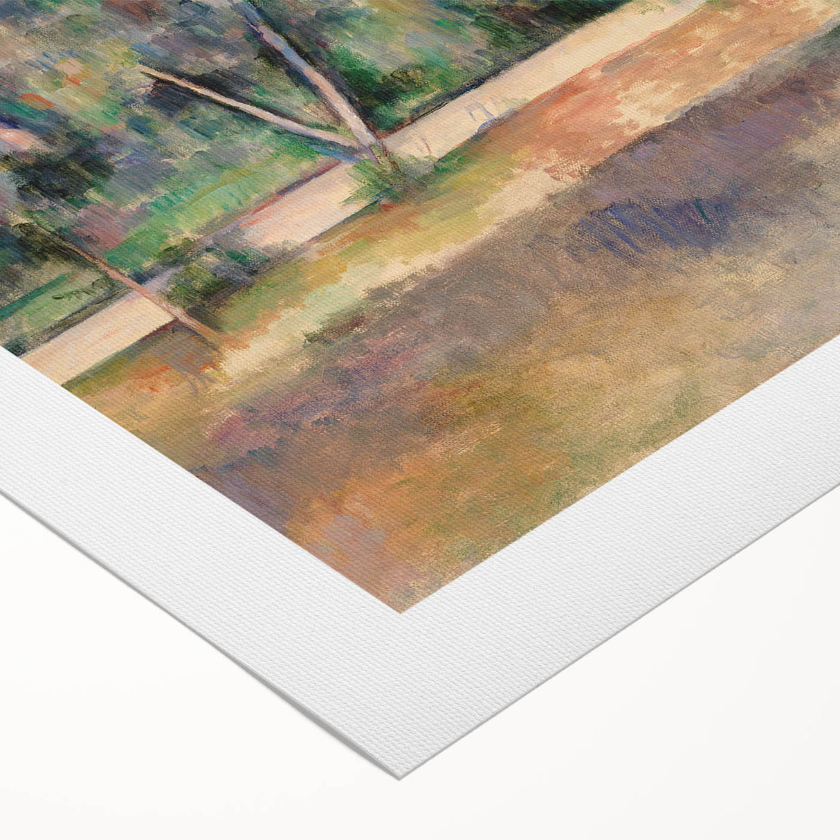 Impressionist River Scene Art – French Landscape Print