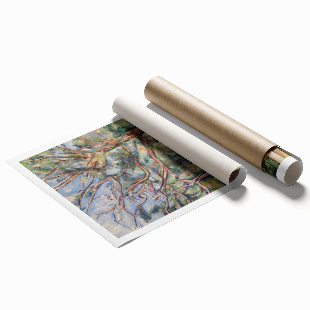 Impressionist River Scene Art – French Landscape Print