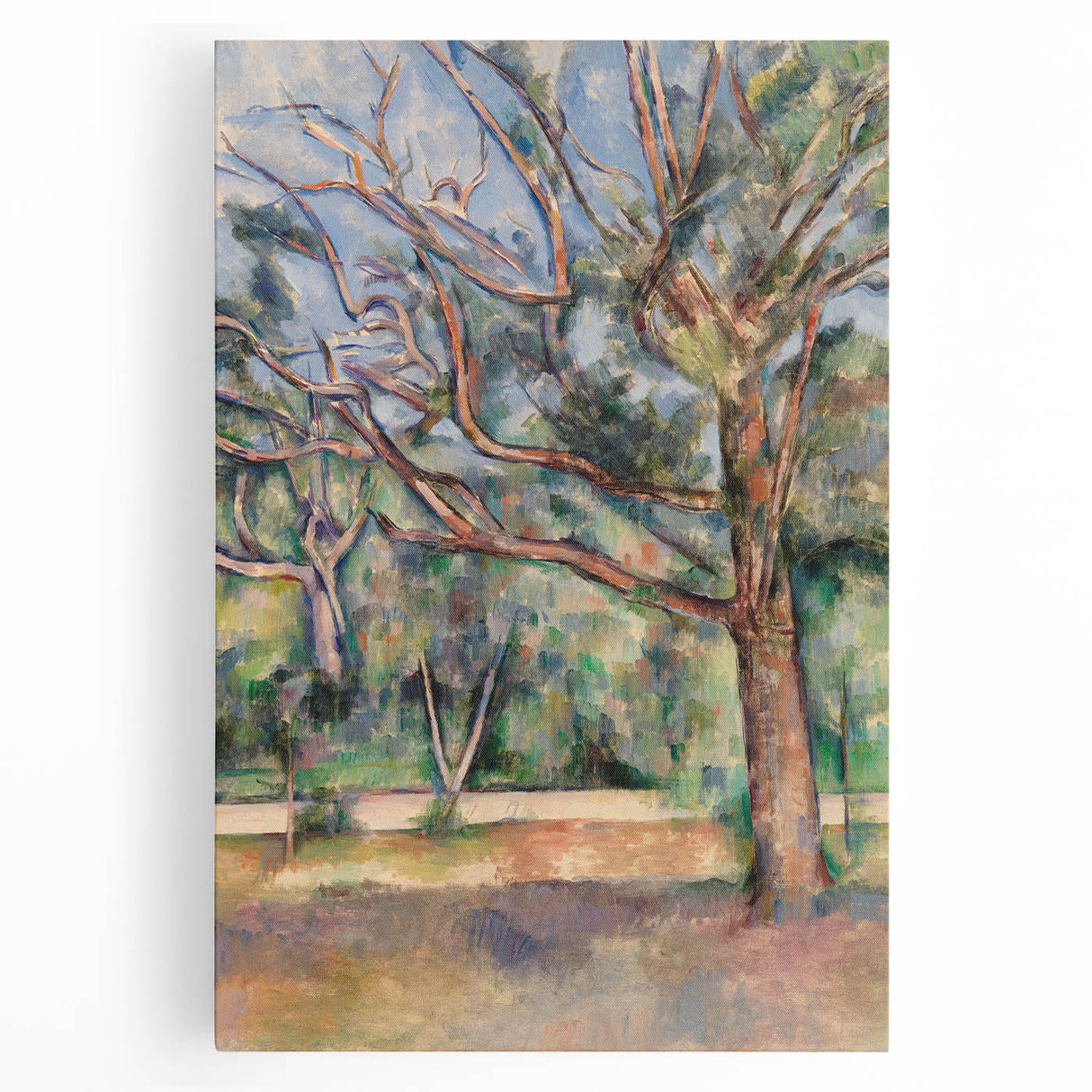 Impressionist River Scene Art – French Landscape Print