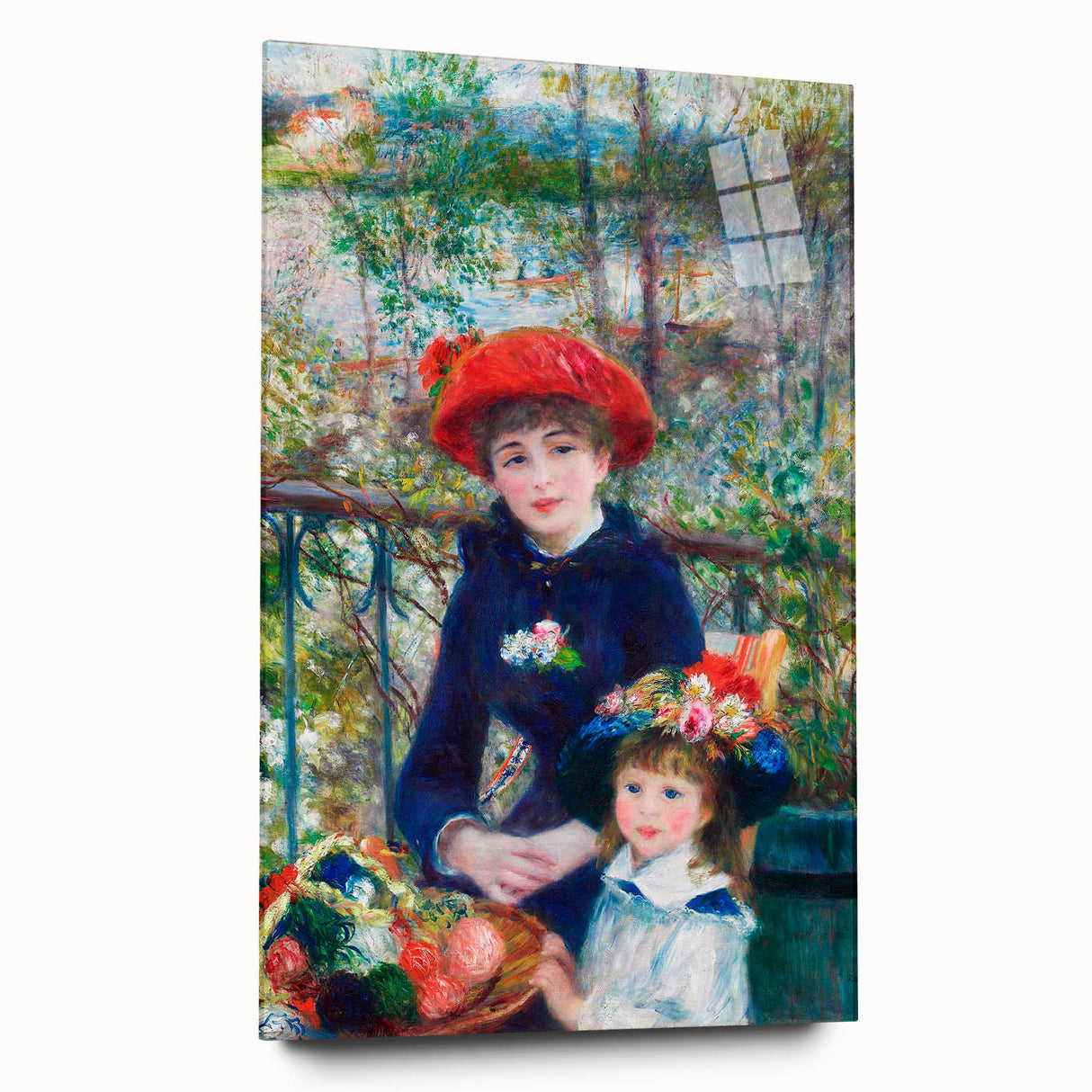 Impressionism Wall Art - Two Sisters by Renoir