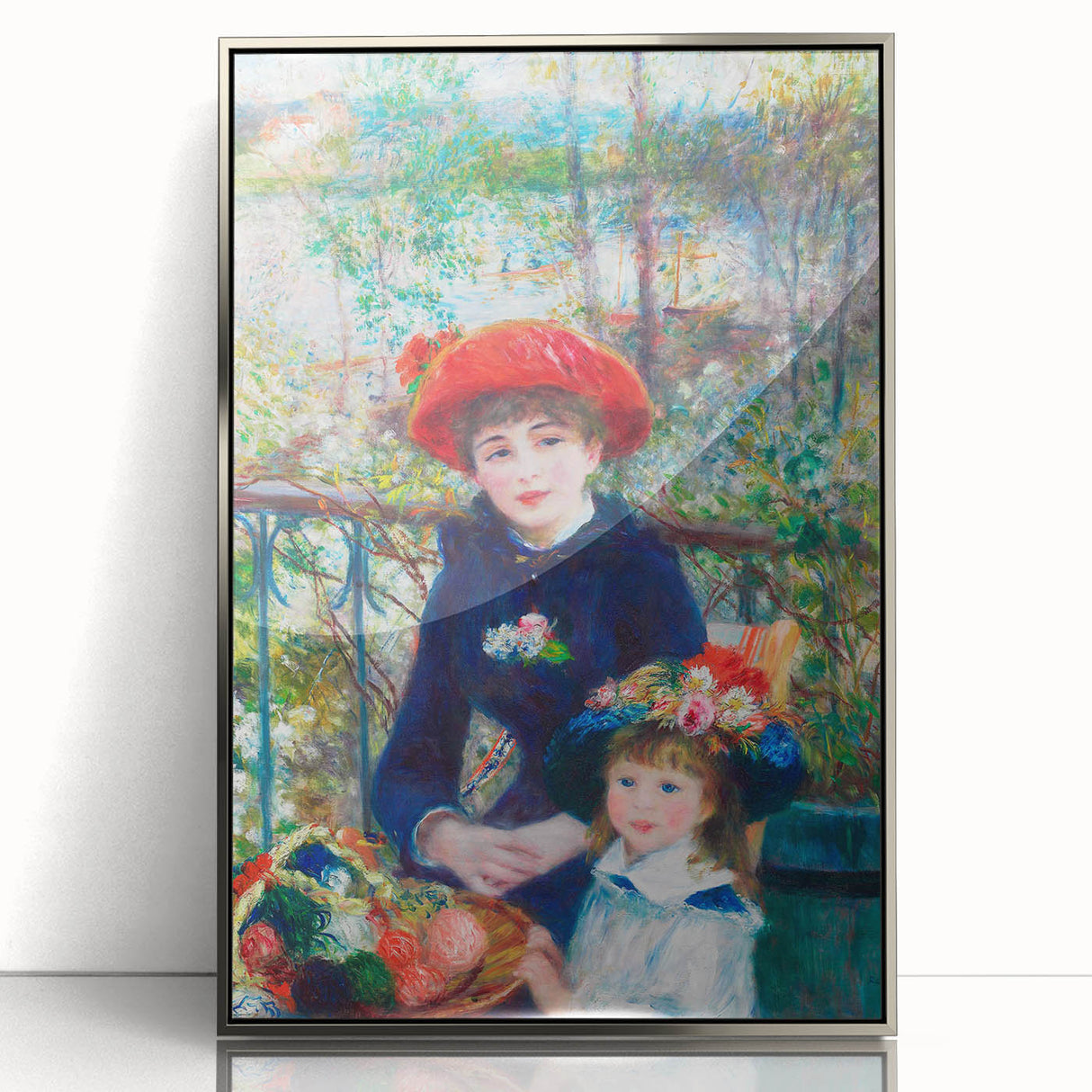 Impressionism Wall Art - Two Sisters by Renoir