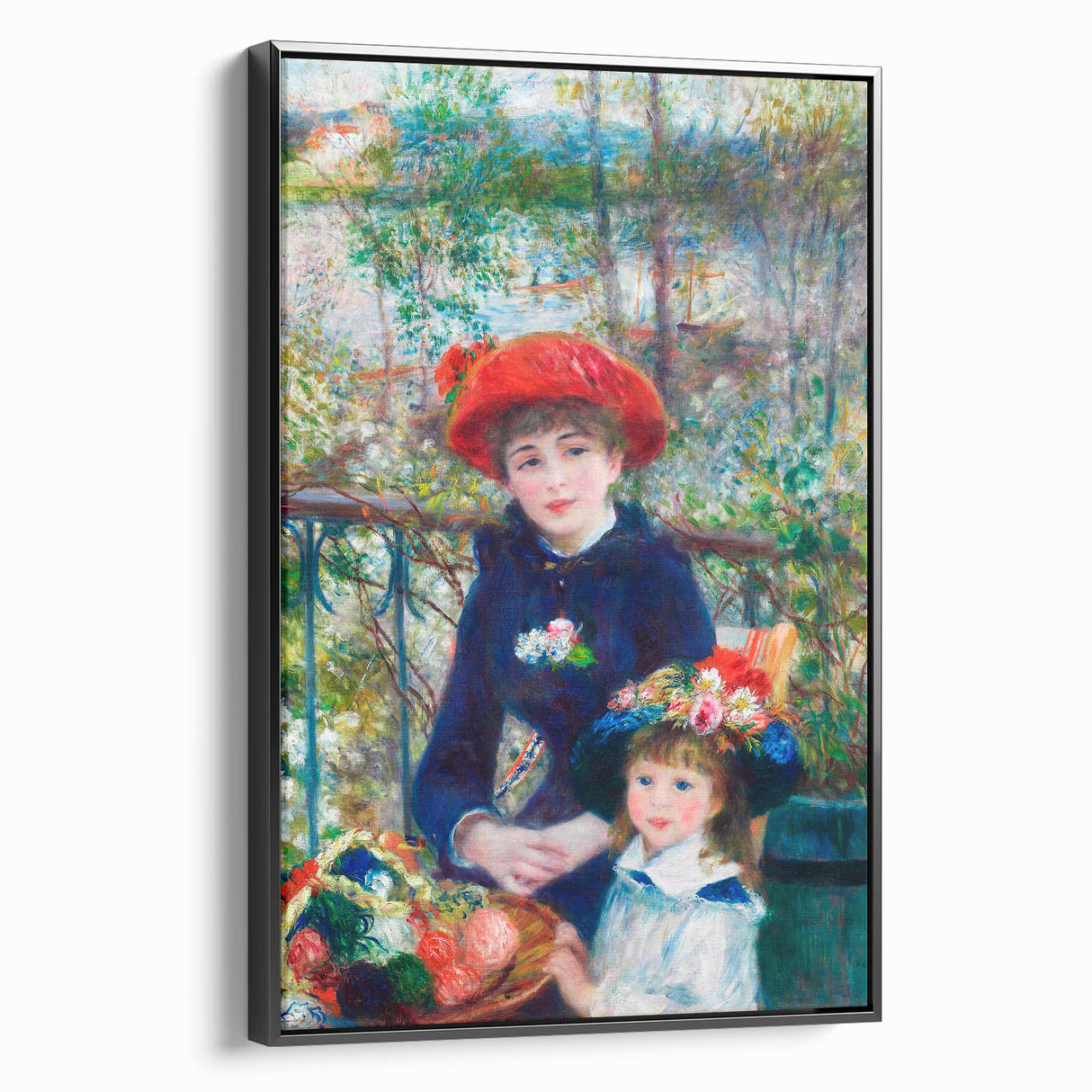 Impressionism Wall Art - Two Sisters by Renoir