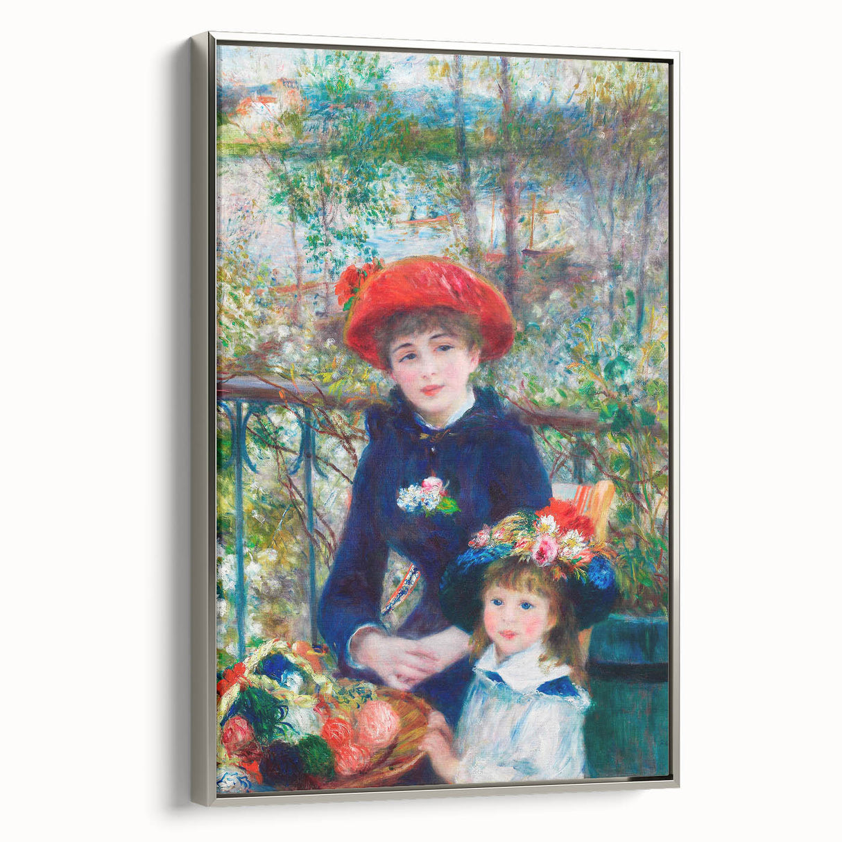 Impressionism Wall Art - Two Sisters by Renoir