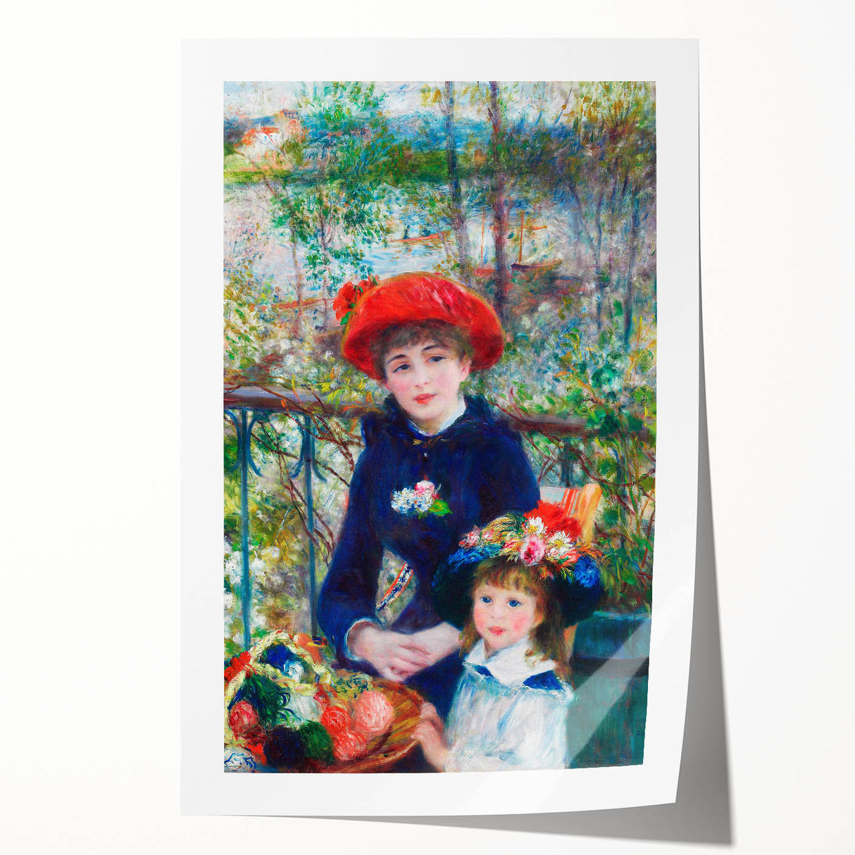 Impressionism Wall Art - Two Sisters by Renoir