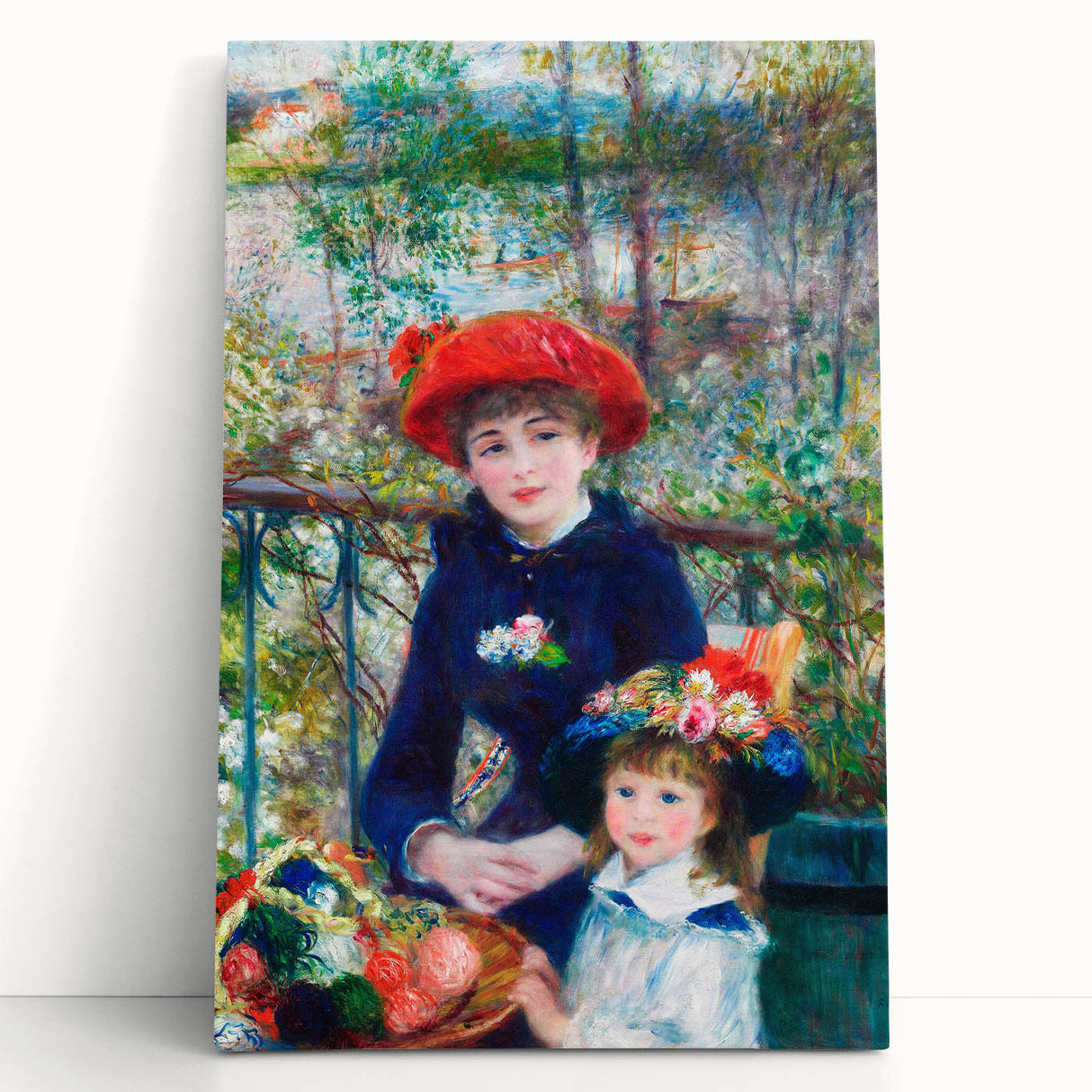 Impressionism Wall Art - Two Sisters by Renoir