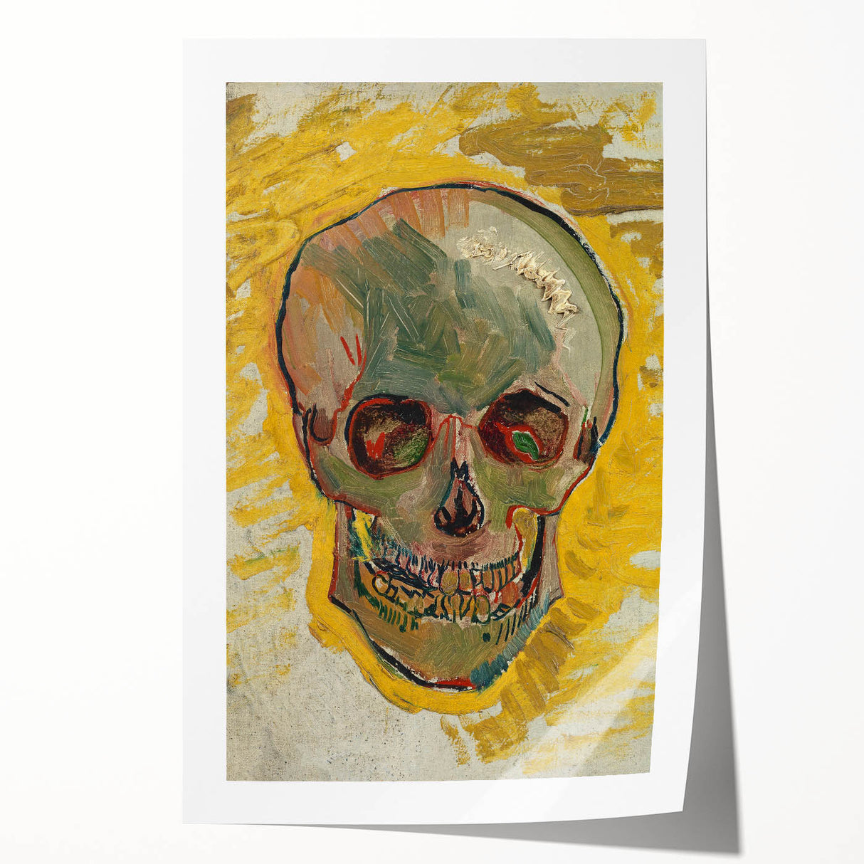 Impressionist Wall Art - Van Gogh's Skull (1887)