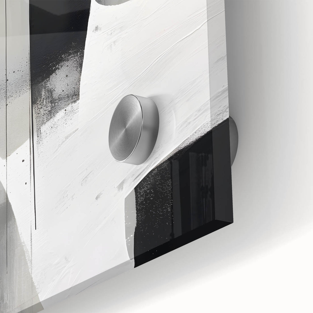 Acrylic and Canvas Art for Dining Spaces – Black & White Print