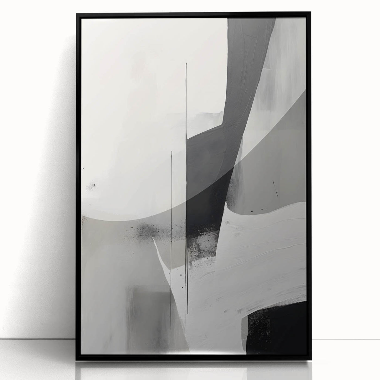 Acrylic and Canvas Art for Dining Spaces – Black & White Print