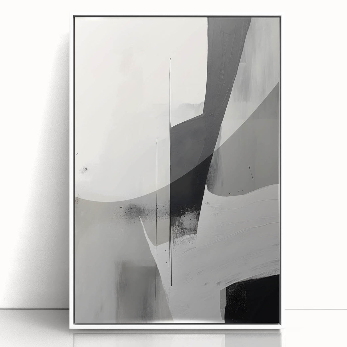 Acrylic and Canvas Art for Dining Spaces – Black & White Print
