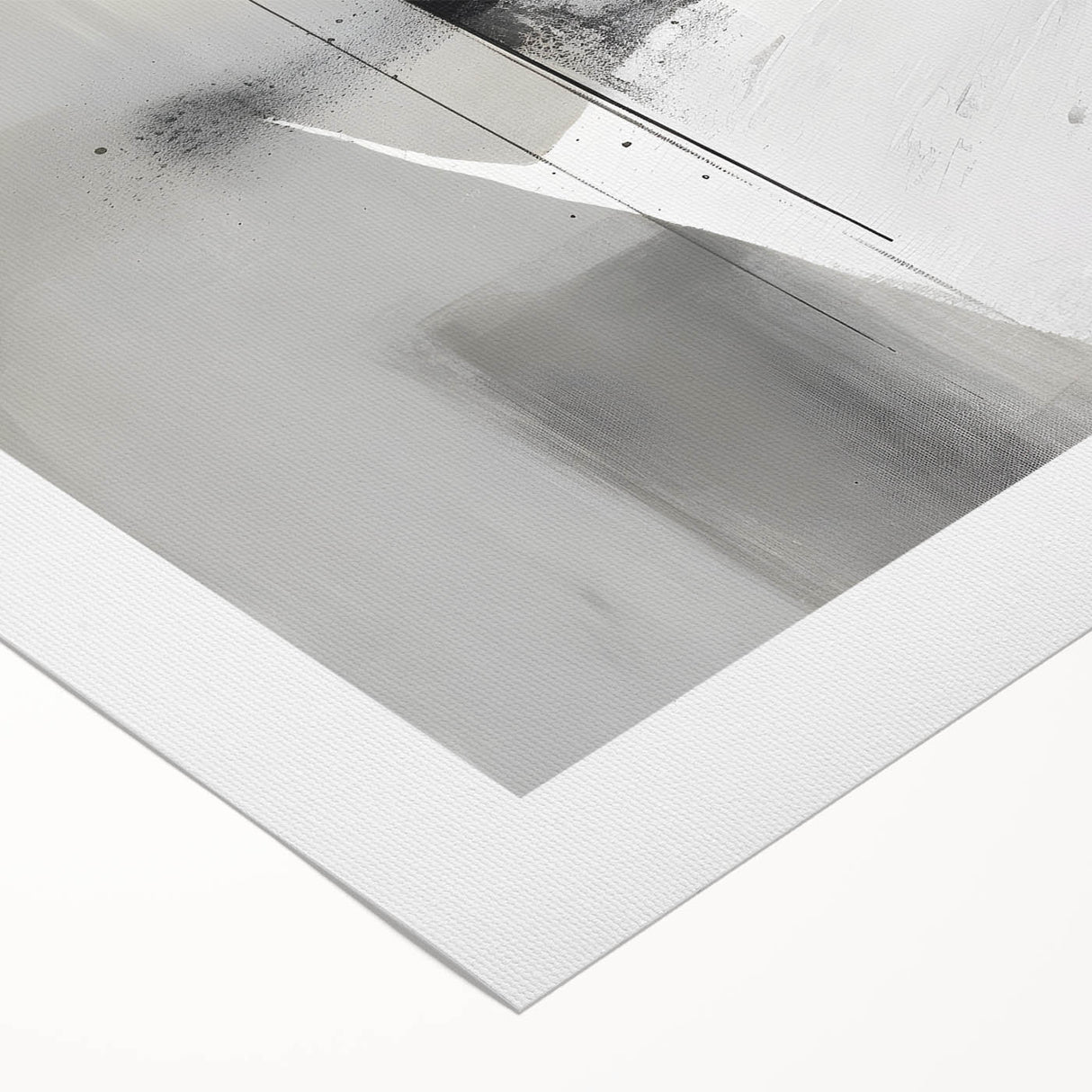 Acrylic and Canvas Art for Dining Spaces – Black & White Print