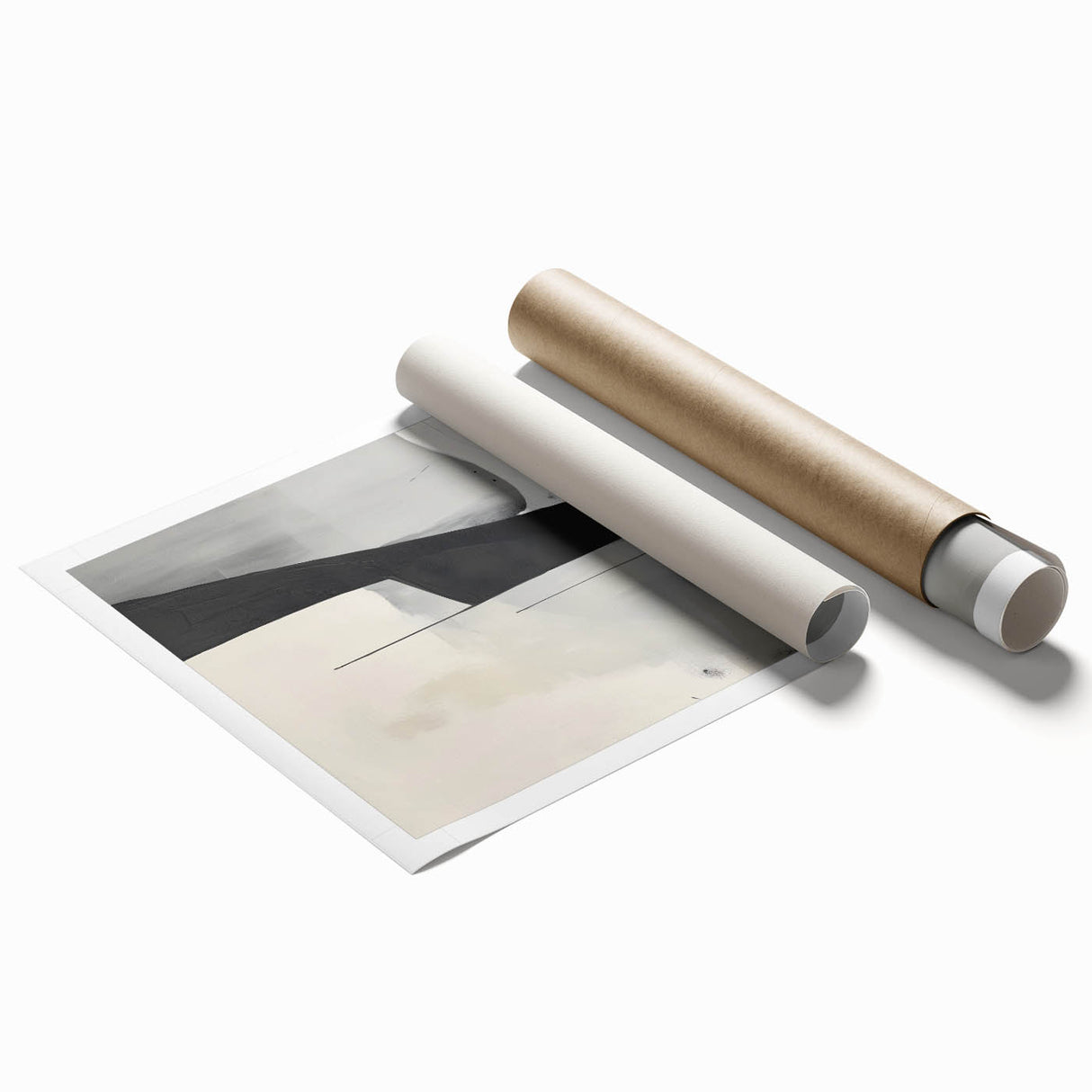 Acrylic and Canvas Art for Dining Spaces – Black & White Print