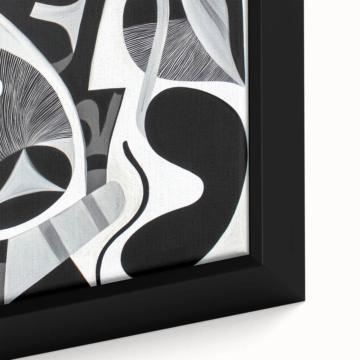 Modern Monochrome Canvas Prints – Black and White Bedroom Art