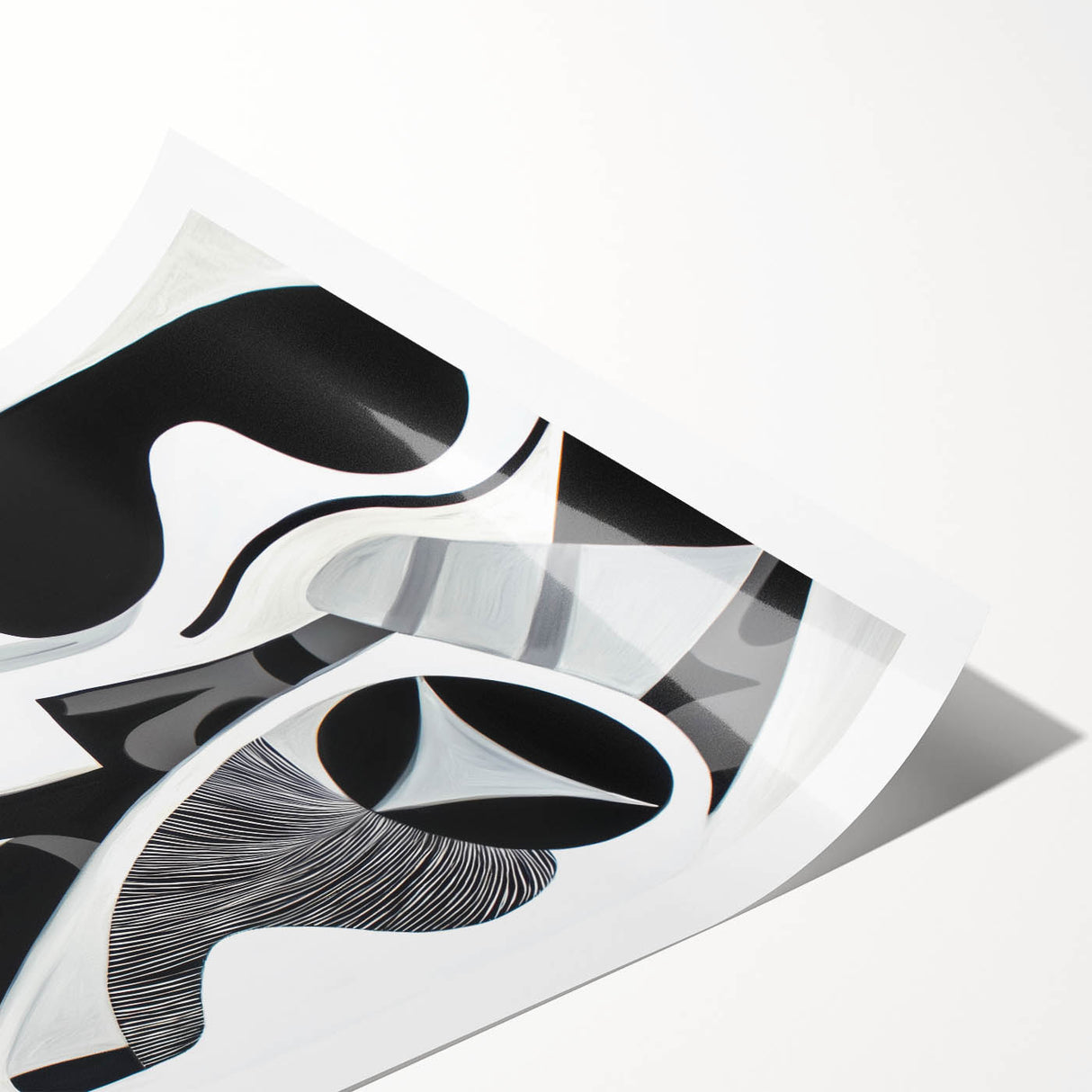 Modern Monochrome Canvas Prints – Black and White Bedroom Art