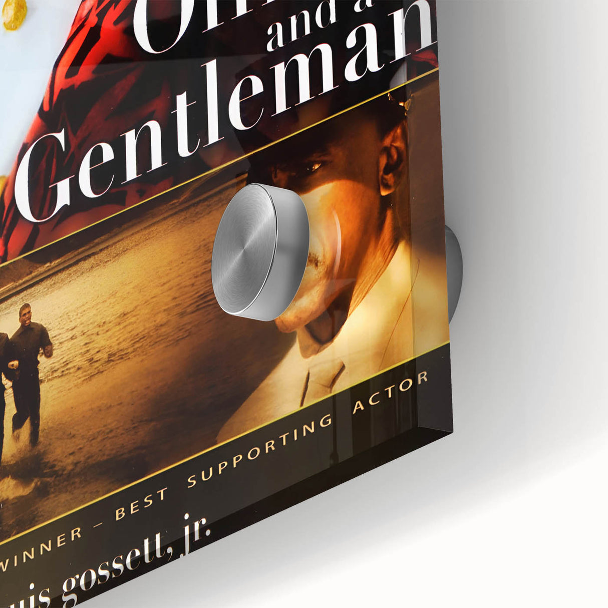 Retro Officer and a Gentleman Poster Art - Vintage 80s Romance Prints