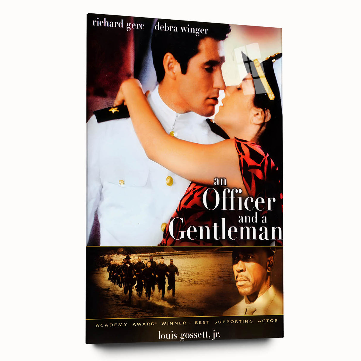 Retro Officer and a Gentleman Poster Art - Vintage 80s Romance Prints