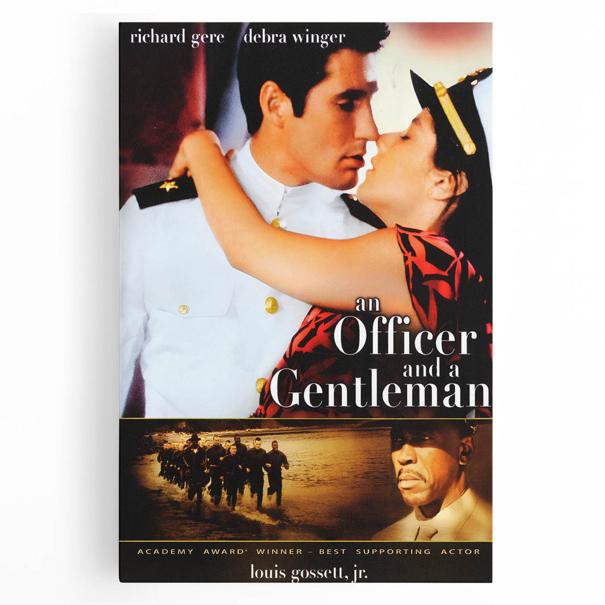 Retro Officer and a Gentleman Poster Art - Vintage 80s Romance Prints