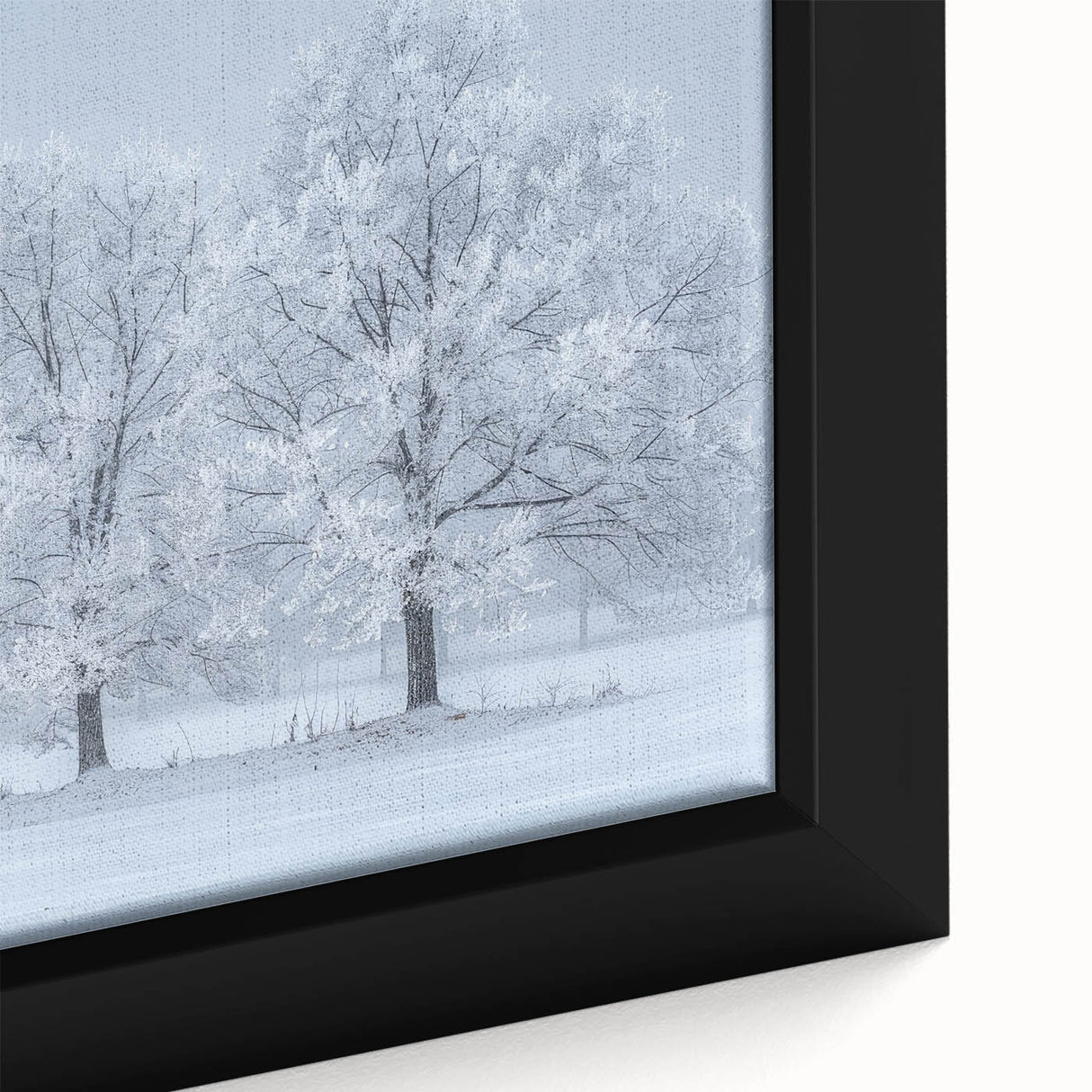 Winter Wonderland Office Wall Art – Modern Corporate Decor
