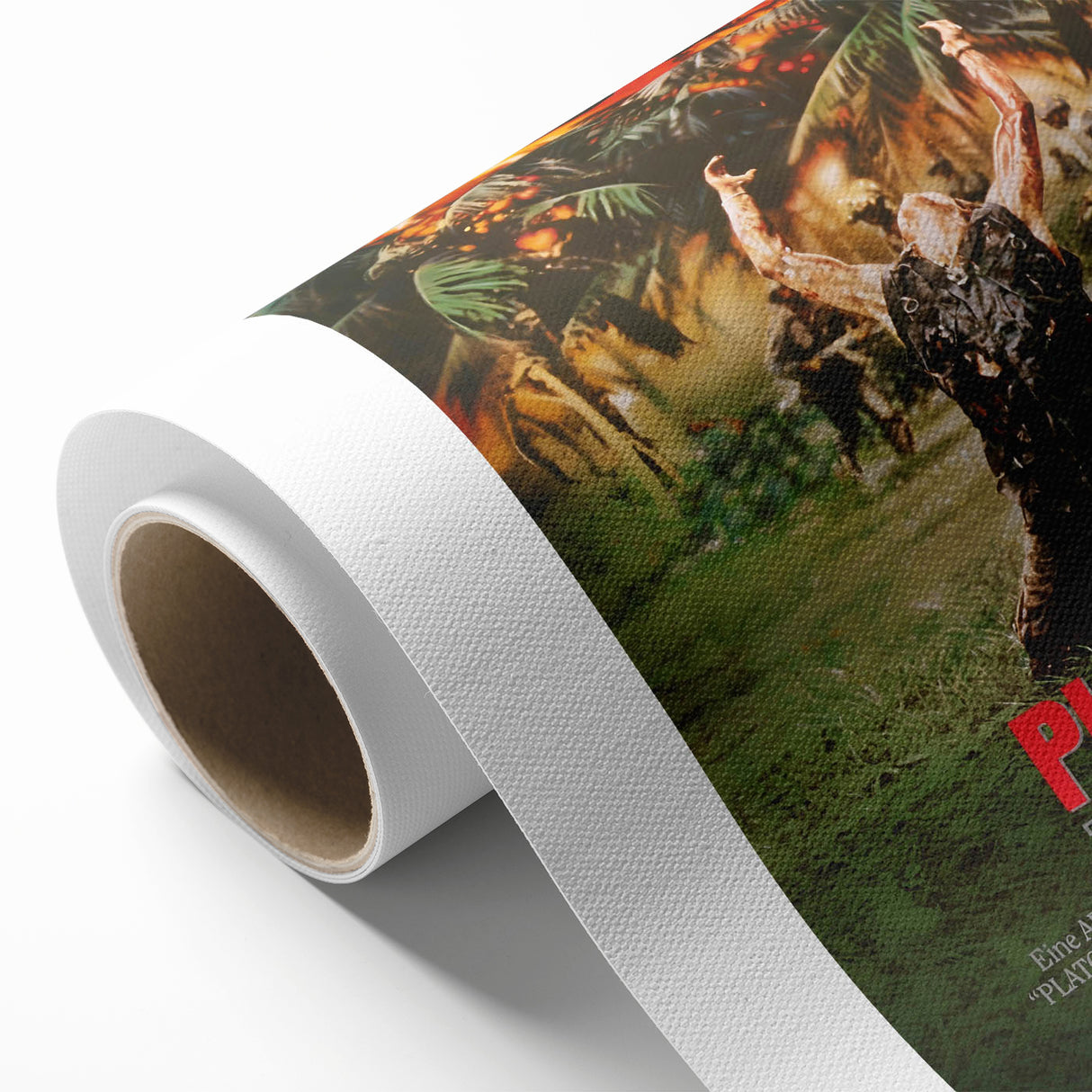 Retro Platoon Poster Art - Vintage 80s War Movie Prints