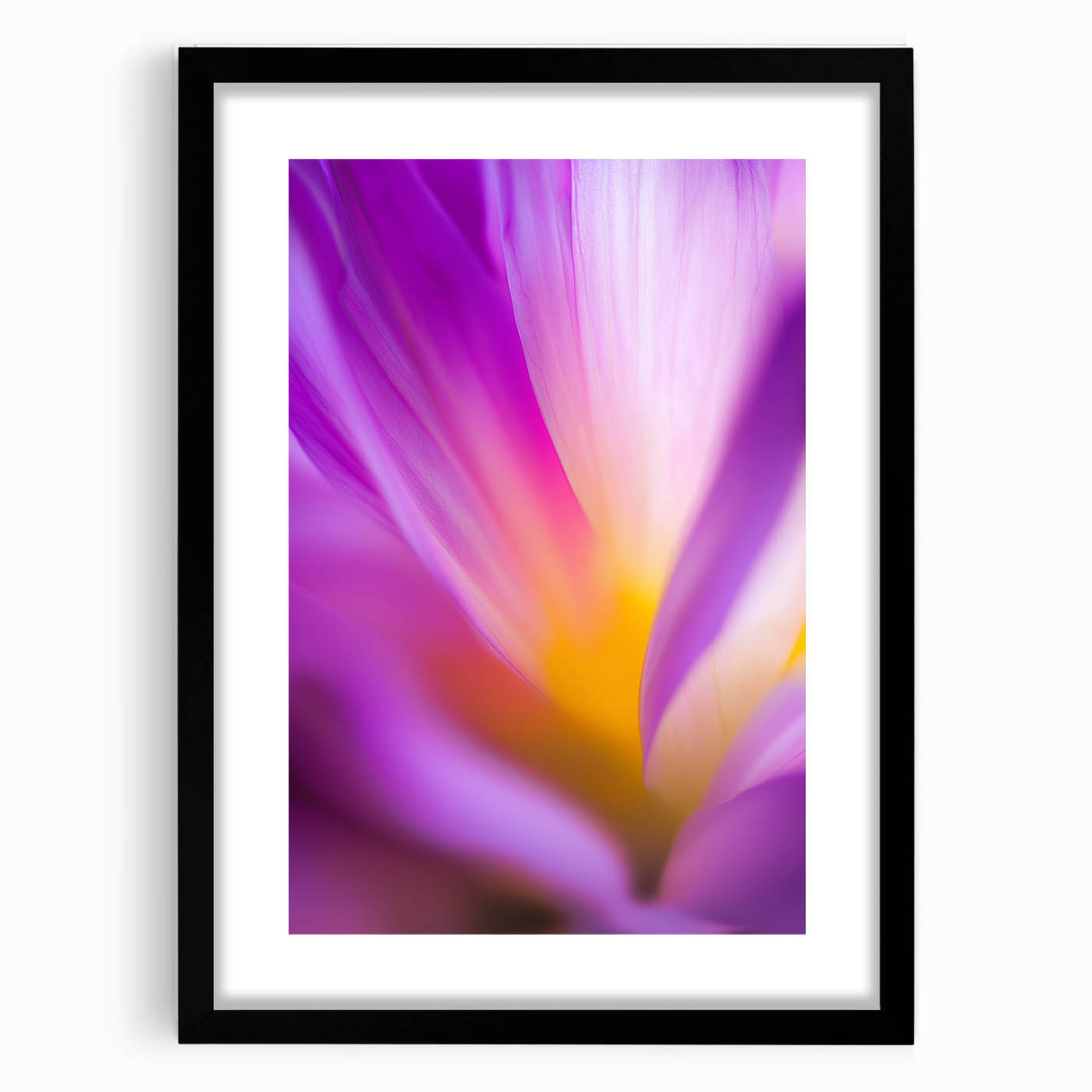 Radiant Petal Pulse – Abstract Floral Glow in Fluid Color Motion