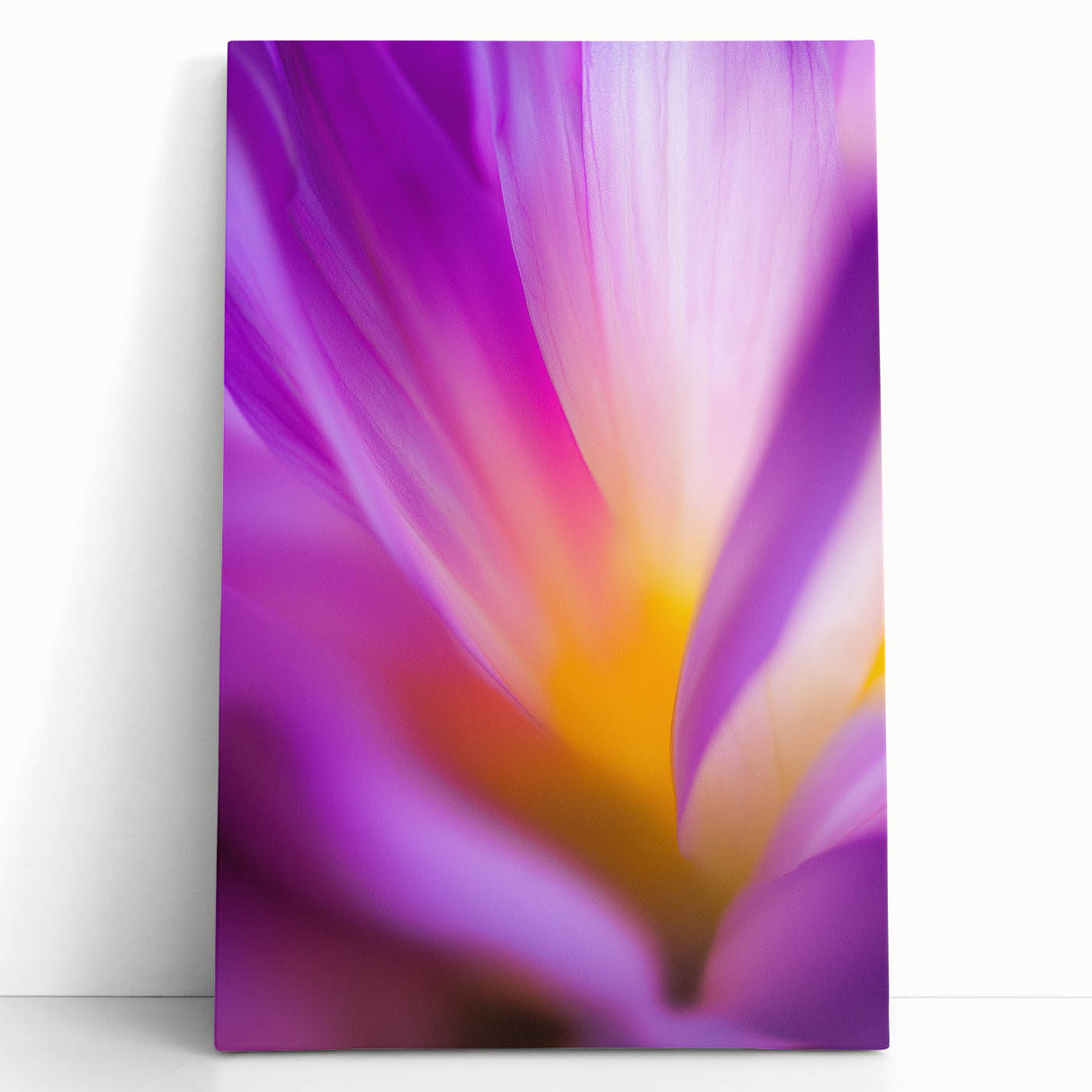 Radiant Petal Pulse – Abstract Floral Glow in Fluid Color Motion