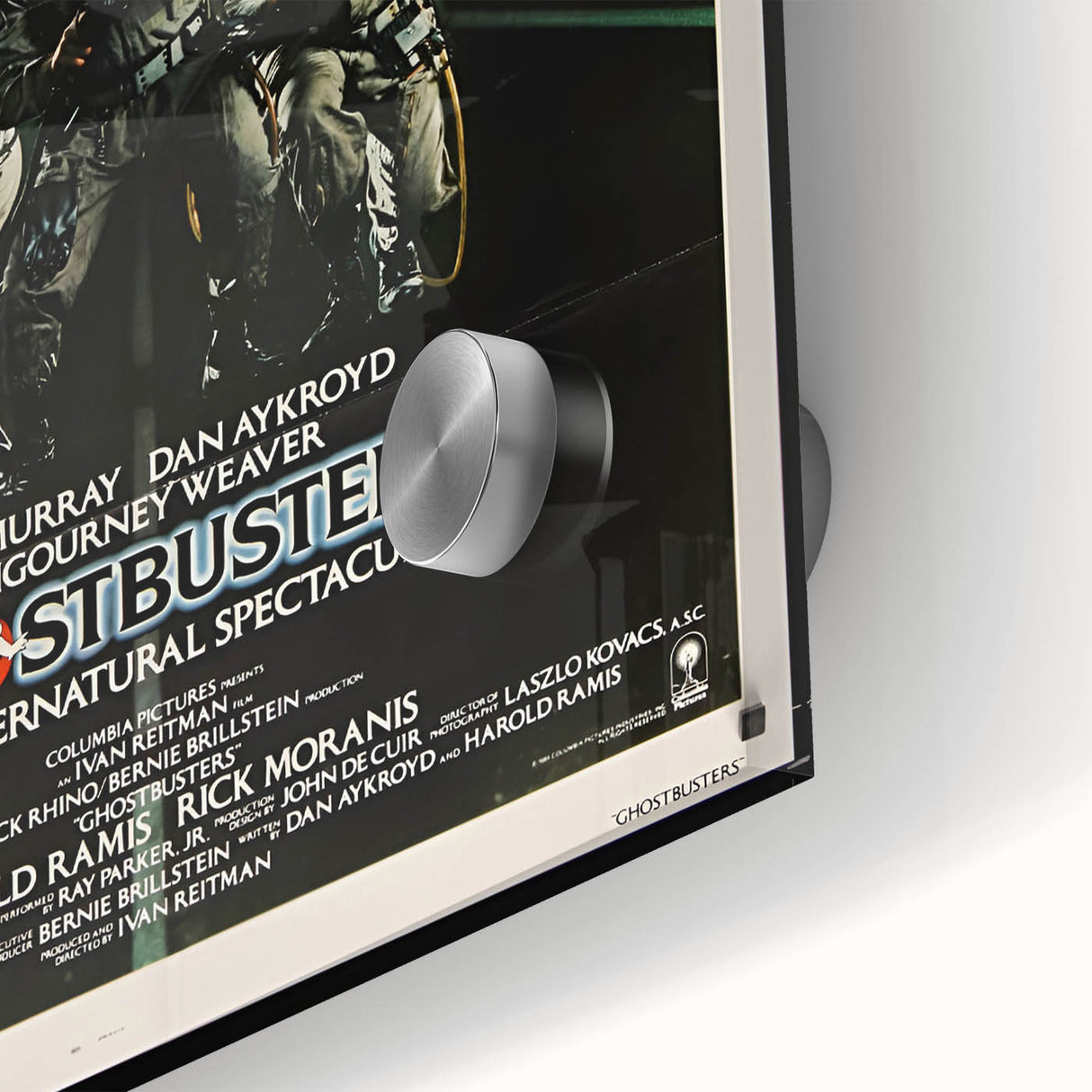 Ghostbusters Retro Movie Poster - Vintage 80s Supernatural Art Print