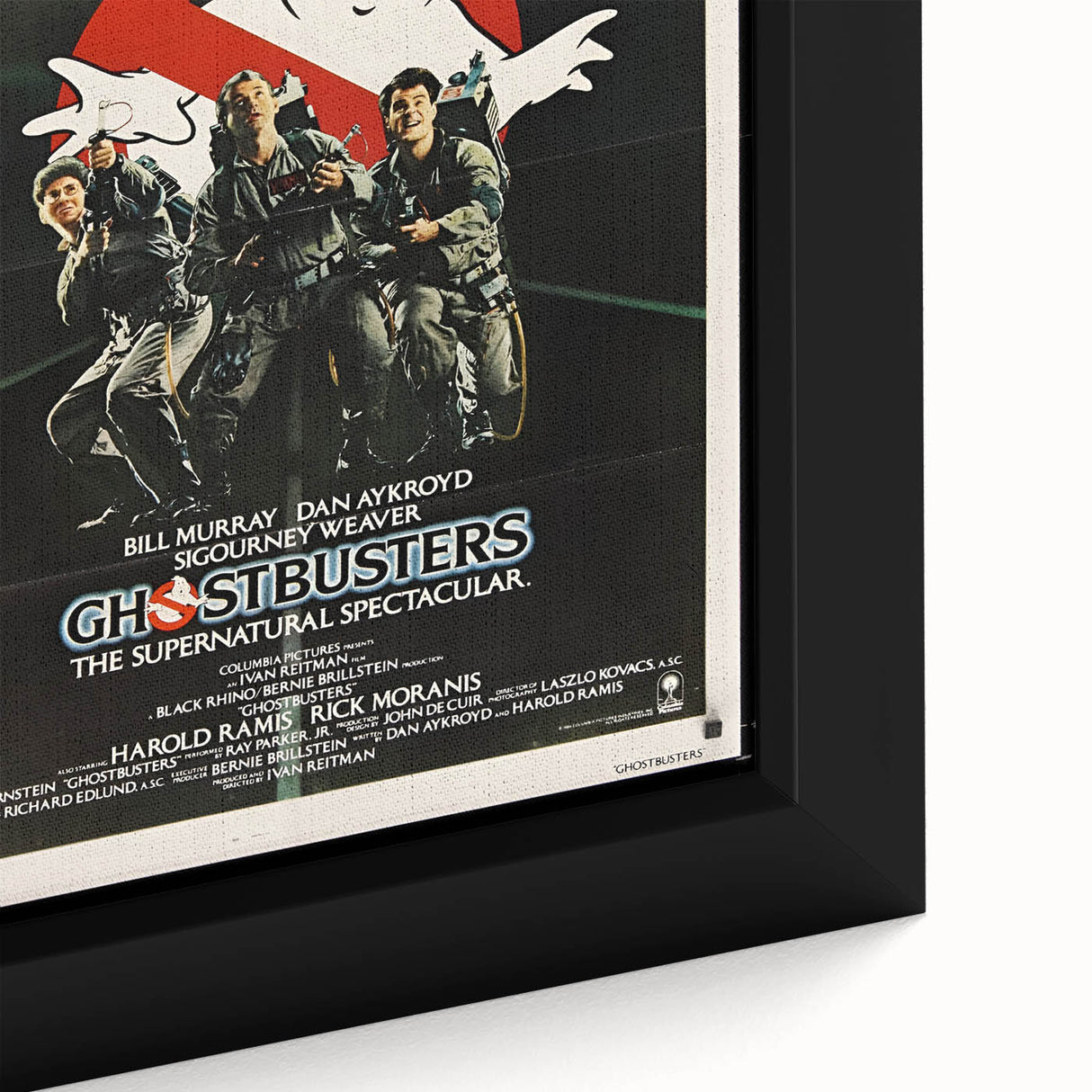 Ghostbusters Retro Movie Poster - Vintage 80s Supernatural Art Print