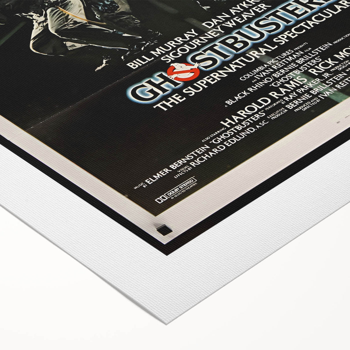 Ghostbusters Retro Movie Poster - Vintage 80s Supernatural Art Print