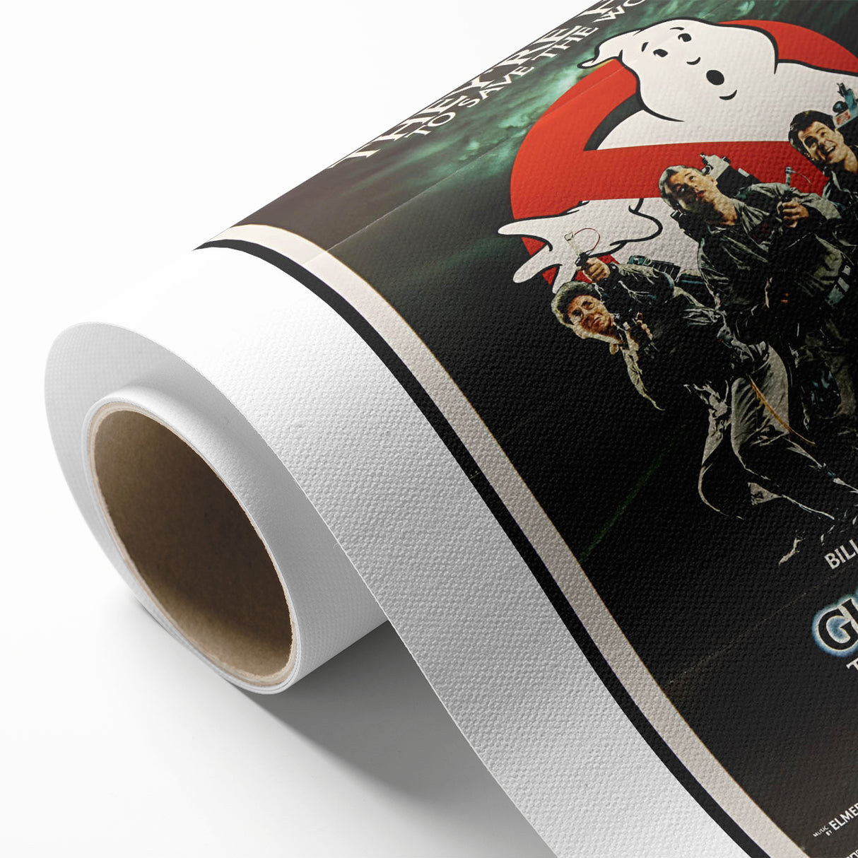 Ghostbusters Retro Movie Poster - Vintage 80s Supernatural Art Print