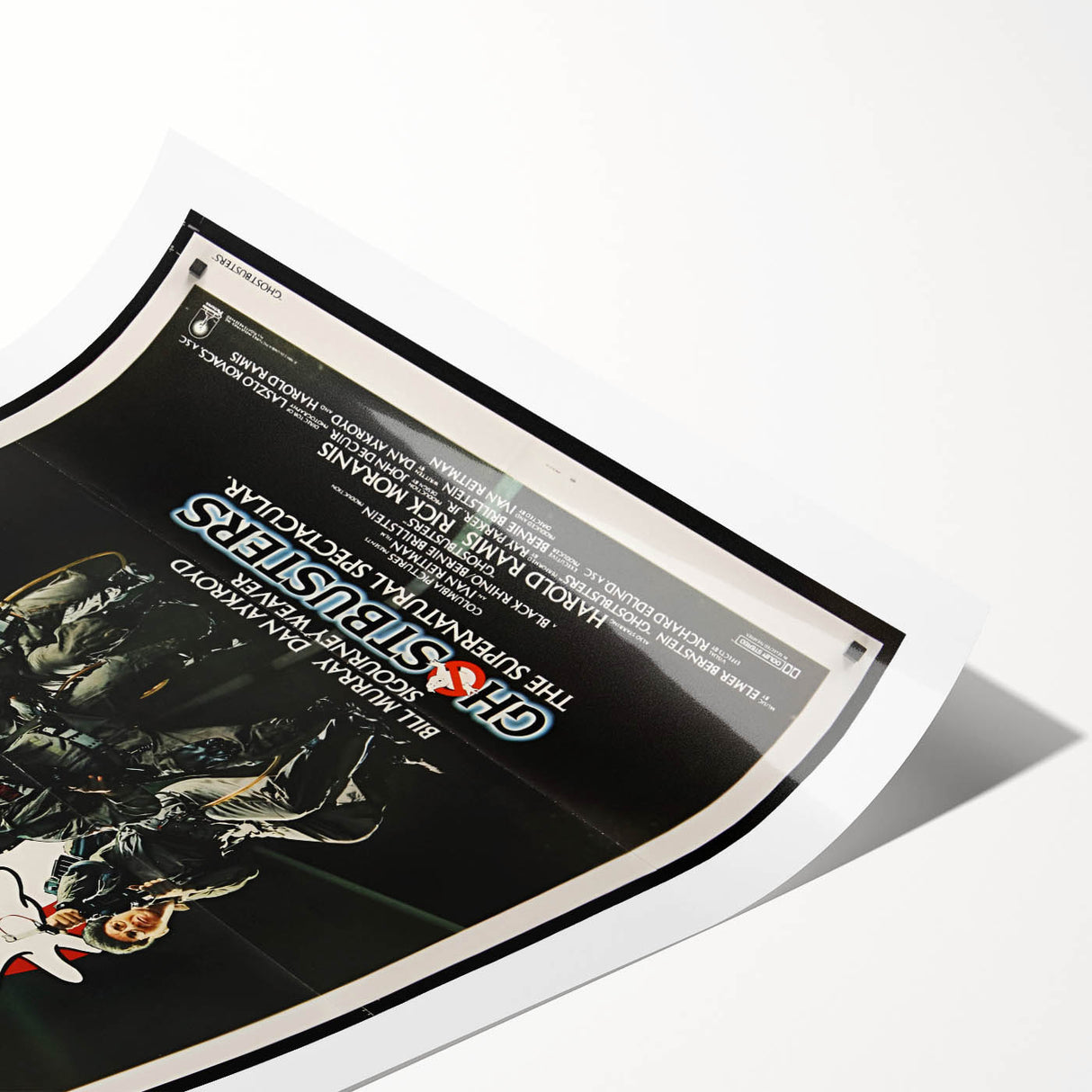 Ghostbusters Retro Movie Poster - Vintage 80s Supernatural Art Print