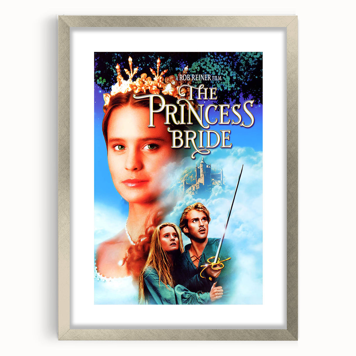 The Princess Bride Retro Movie Poster - Vintage Fantasy Film Art Print