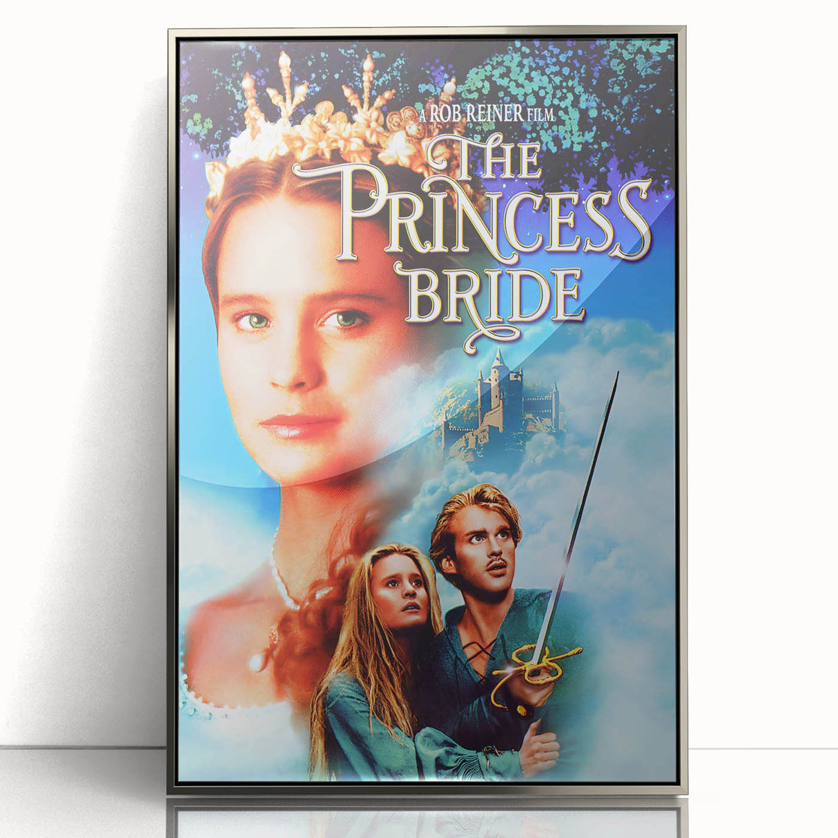 The Princess Bride Retro Movie Poster - Vintage Fantasy Film Art Print