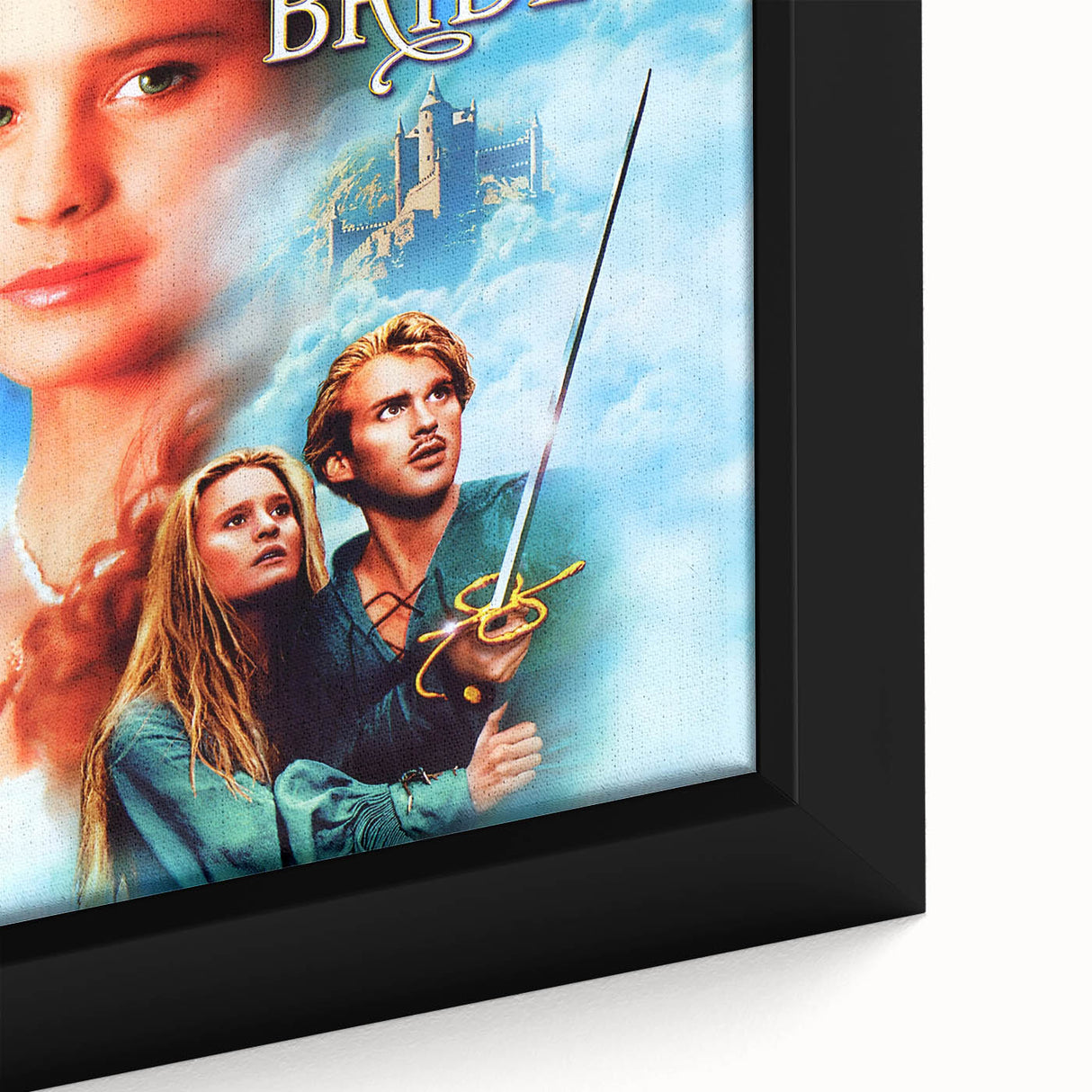 The Princess Bride Retro Movie Poster - Vintage Fantasy Film Art Print