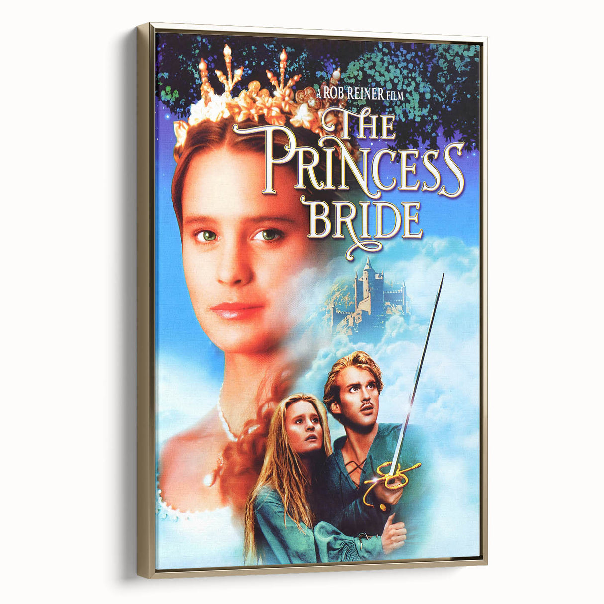The Princess Bride Retro Movie Poster - Vintage Fantasy Film Art Print