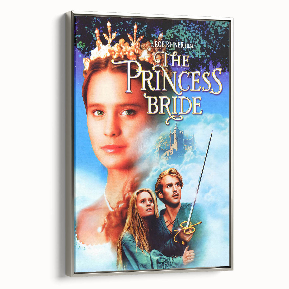 The Princess Bride Retro Movie Poster - Vintage Fantasy Film Art Print