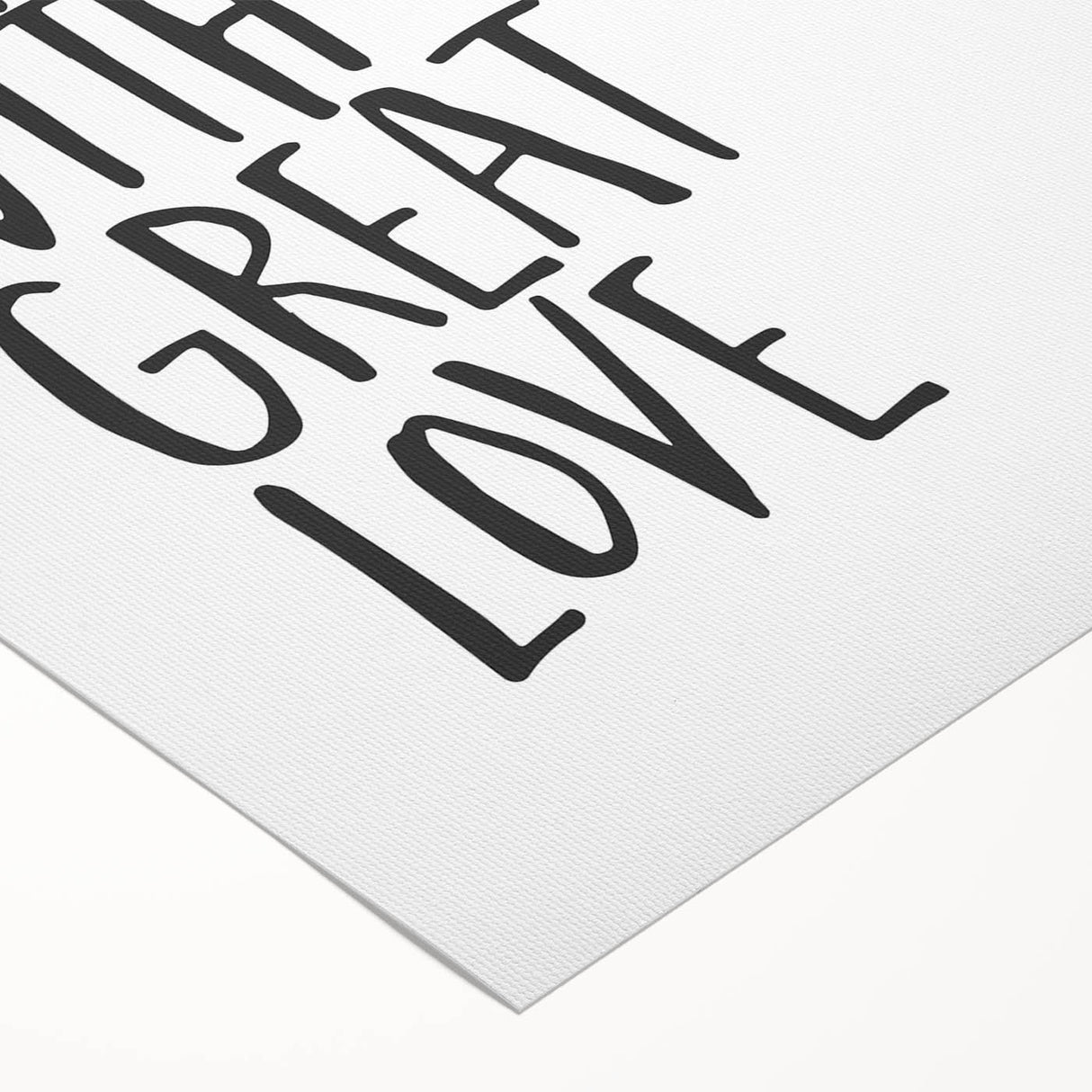 Inspirational Typography Poster - "Do Small Things" Canvas Art