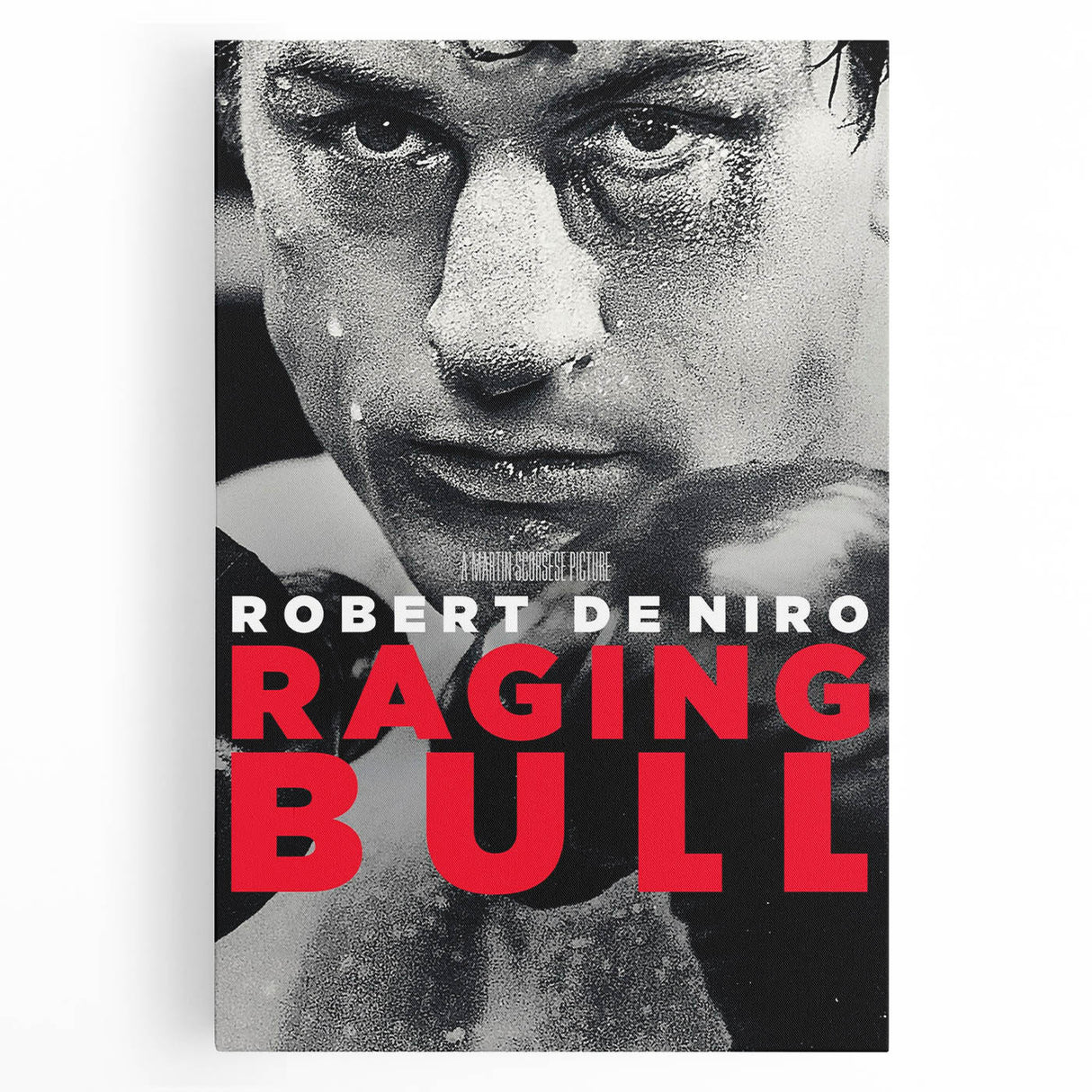 Raging Bull Movie Poster - Iconic Boxing Film Art Print featuring Robert De Niro