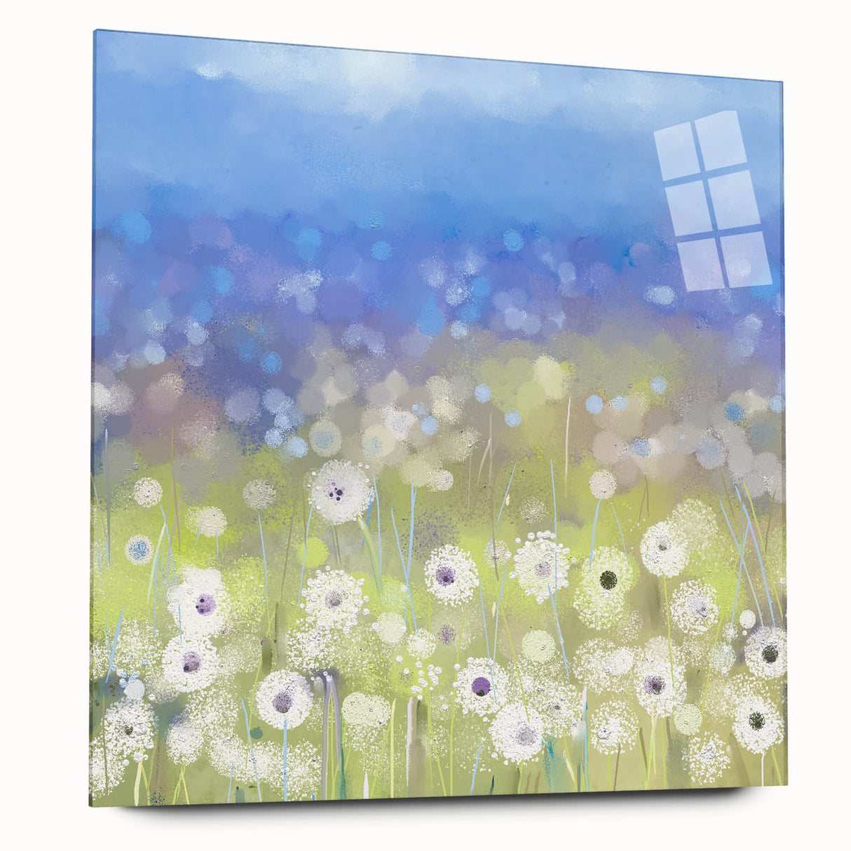 Modern Dining Room Art – Elegant Floral Canvas Wall Decor