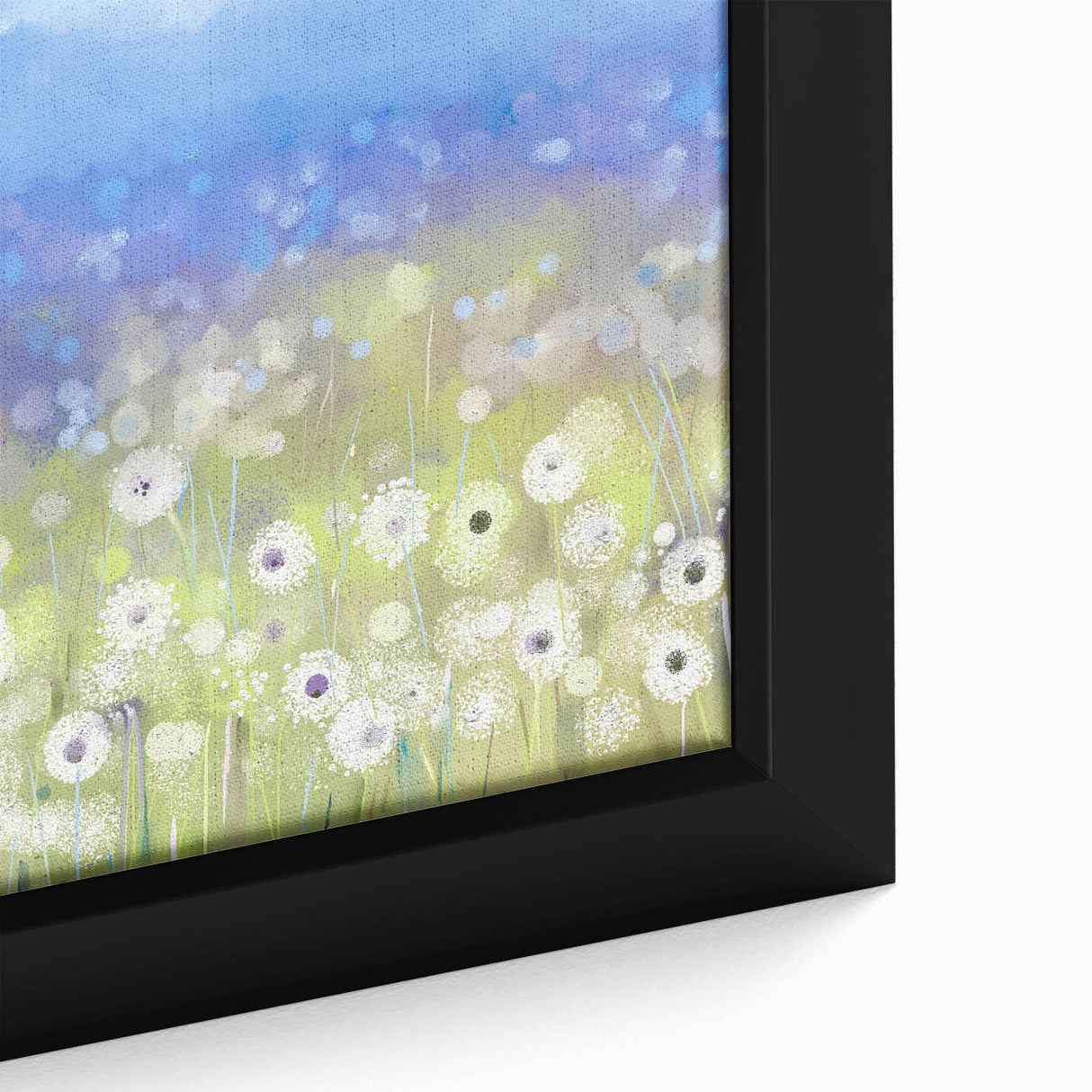 Modern Dining Room Art – Elegant Floral Canvas Wall Decor