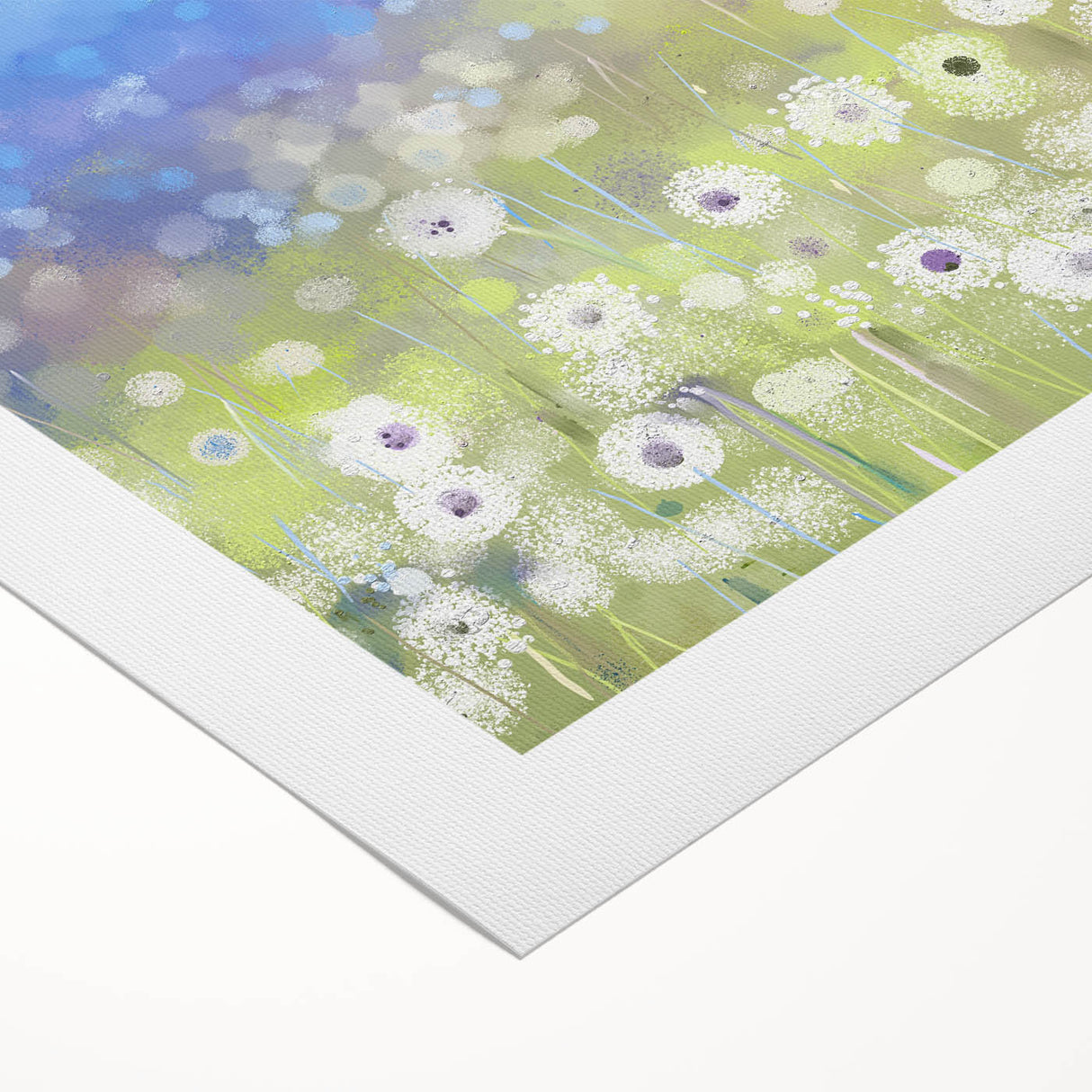 Modern Dining Room Art – Elegant Floral Canvas Wall Decor