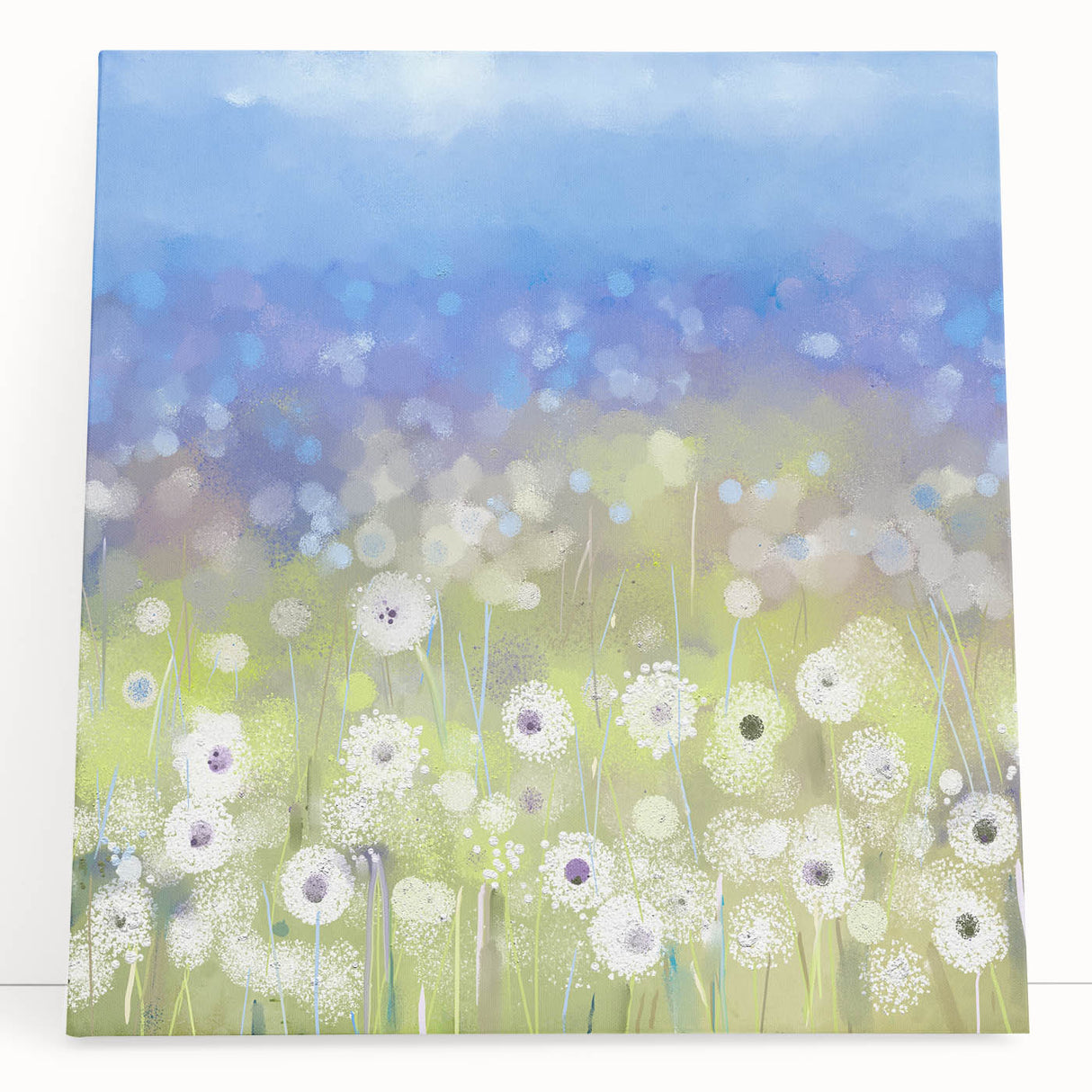 Modern Dining Room Art – Elegant Floral Canvas Wall Decor