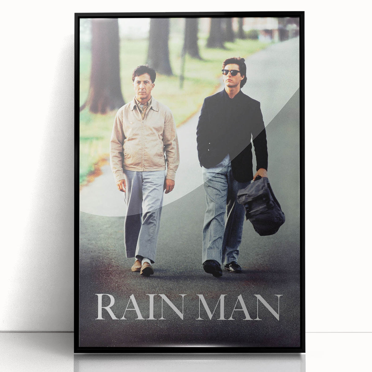 Retro Wall Art - Rain Man Vintage Poster Art - 80s Movie Canvas Prints