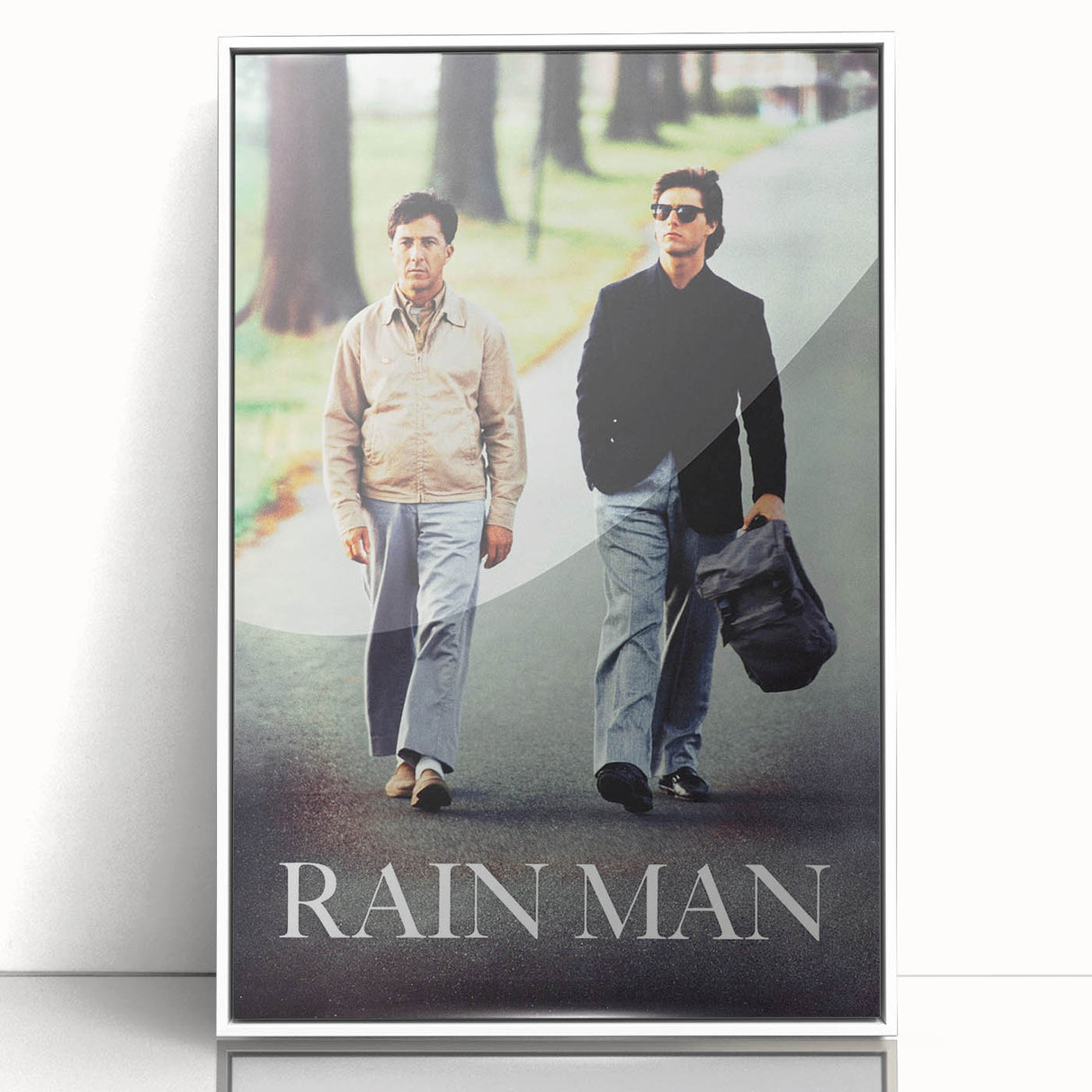 Retro Wall Art - Rain Man Vintage Poster Art - 80s Movie Canvas Prints